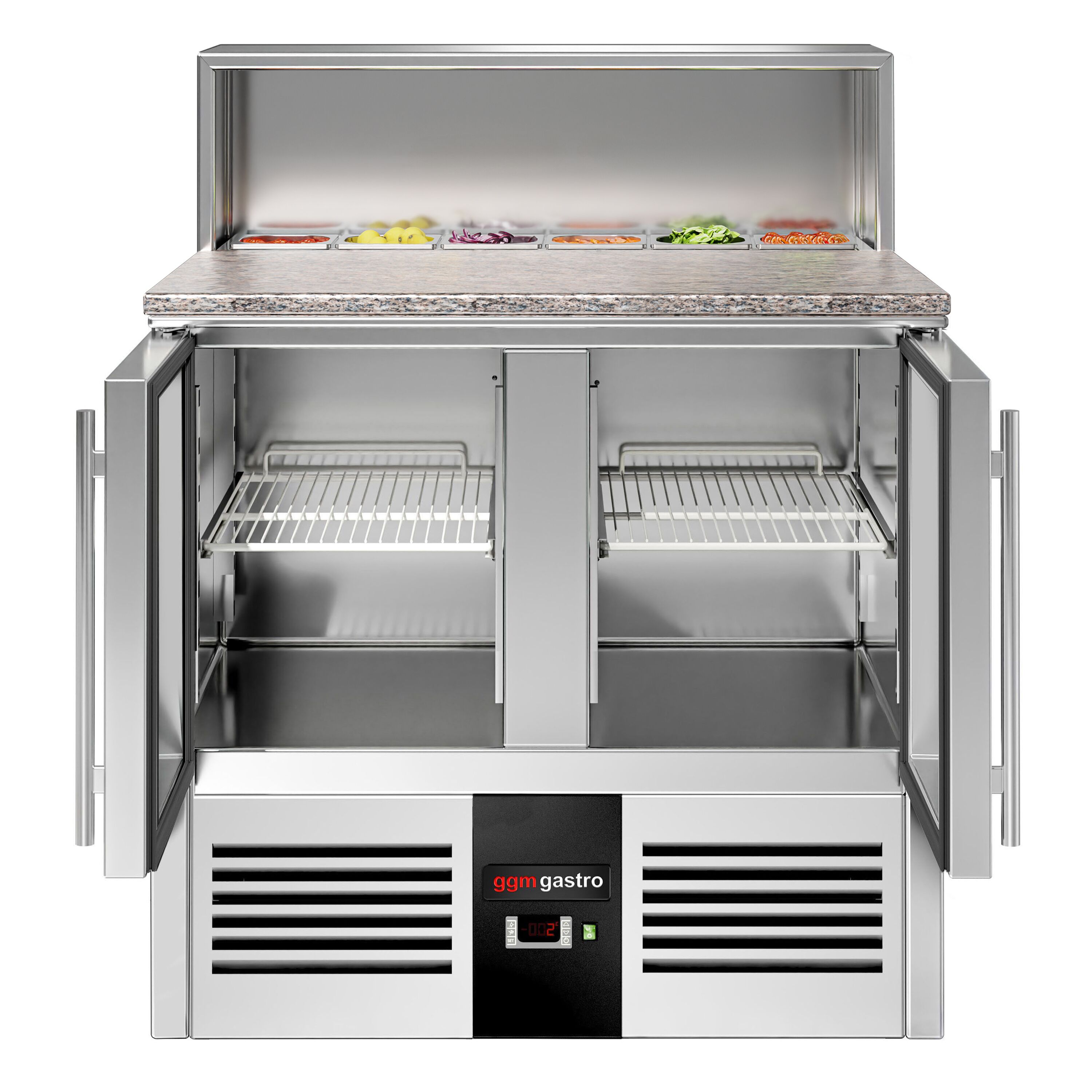 Salatilett PREMIUM, 903mm, 2 klaasust