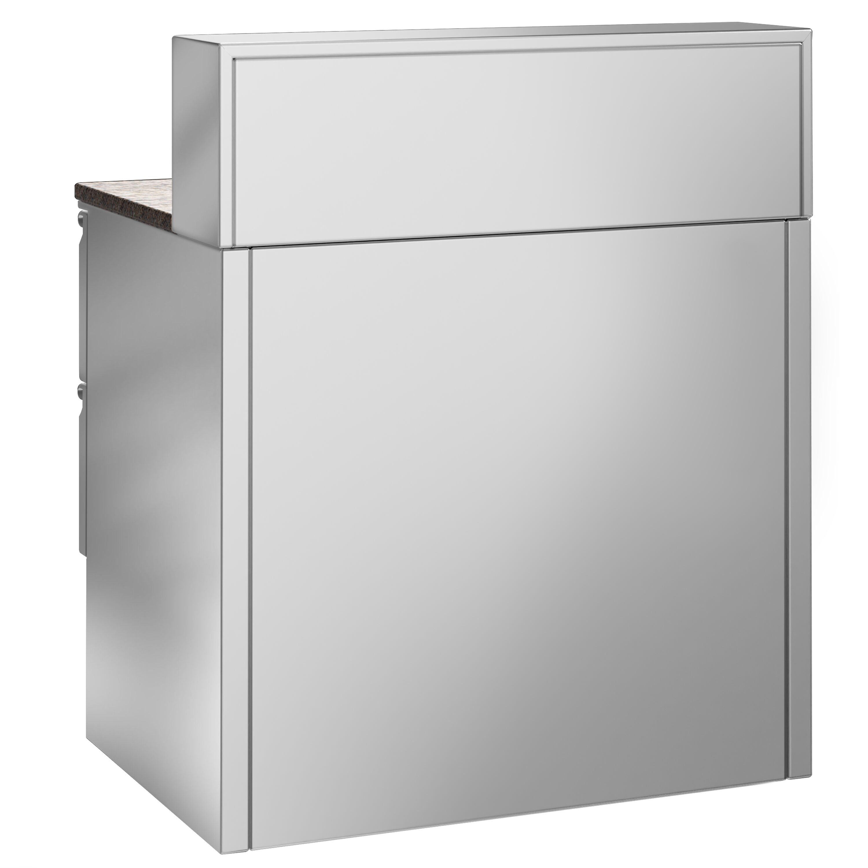 Salatilett PREMIUM, 903mm, 2 klaasust