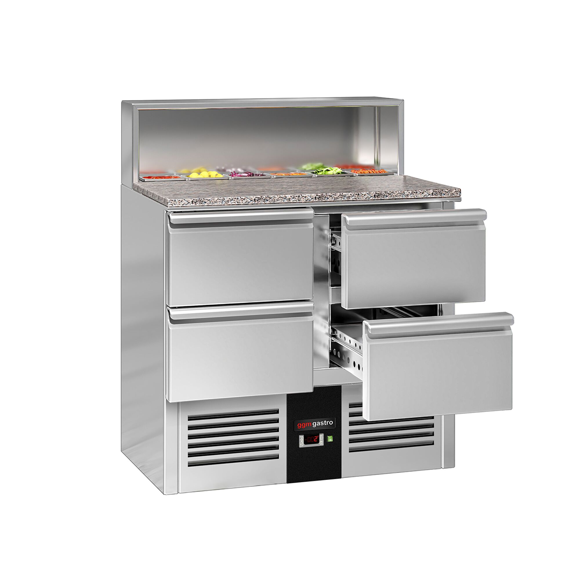 Salatilett PREMIUM, 903mm, 4 sahtlit