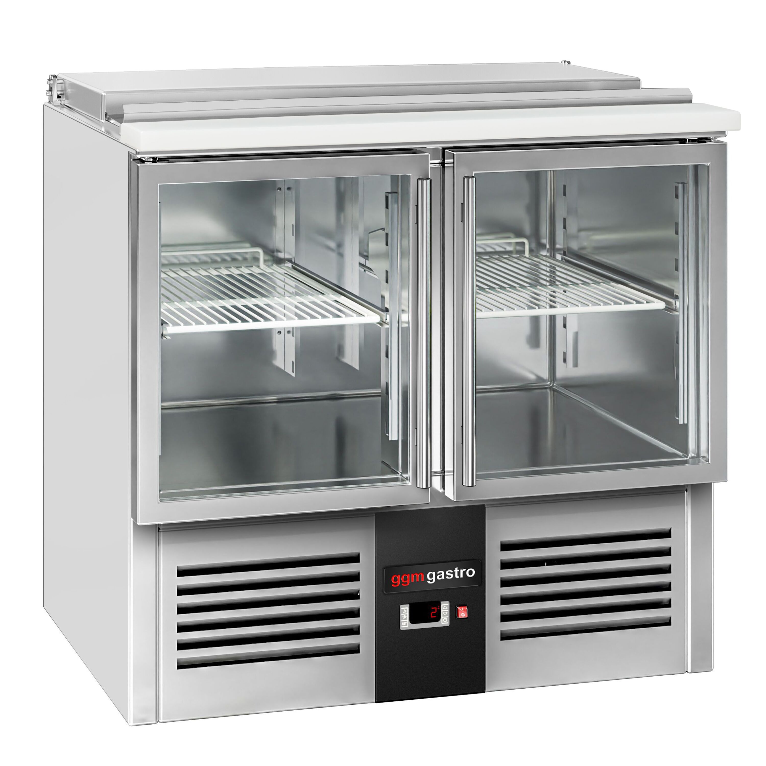 Salatilett PREMIUM, 903mm, 2 klaasust