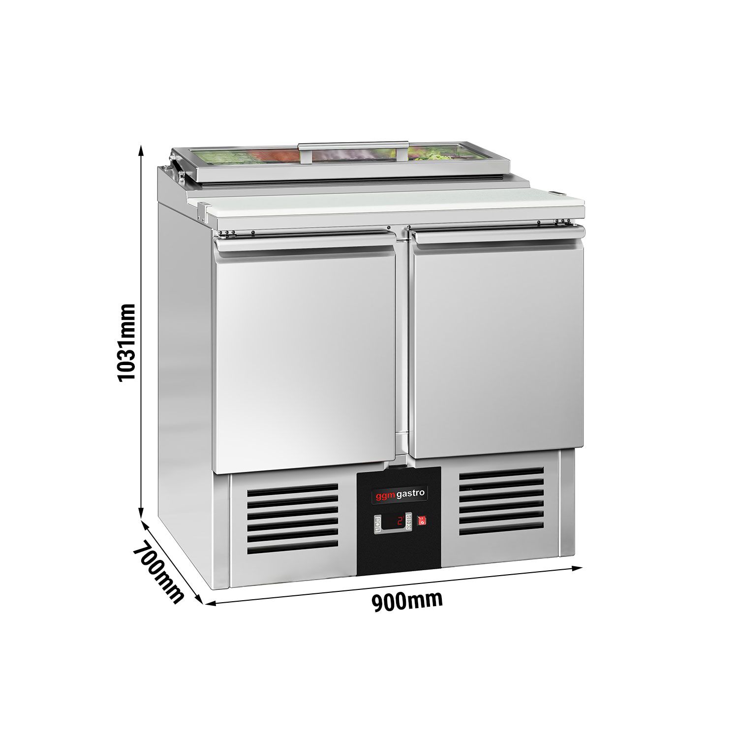 Salatilett PREMIUM, 900mm, 2 ust