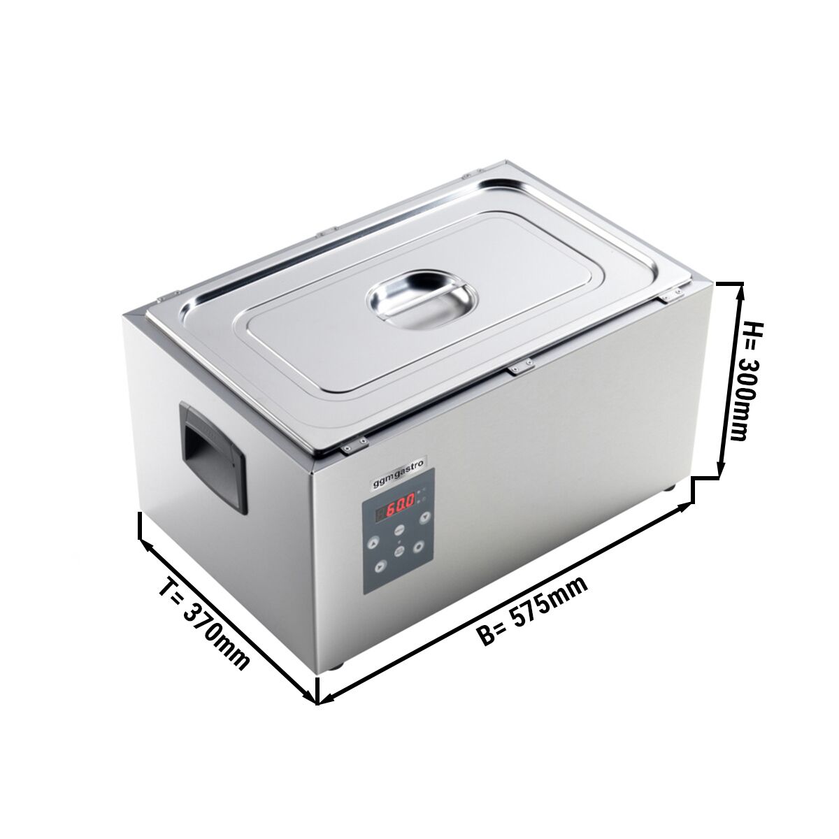 Sous vide veevann, 29l