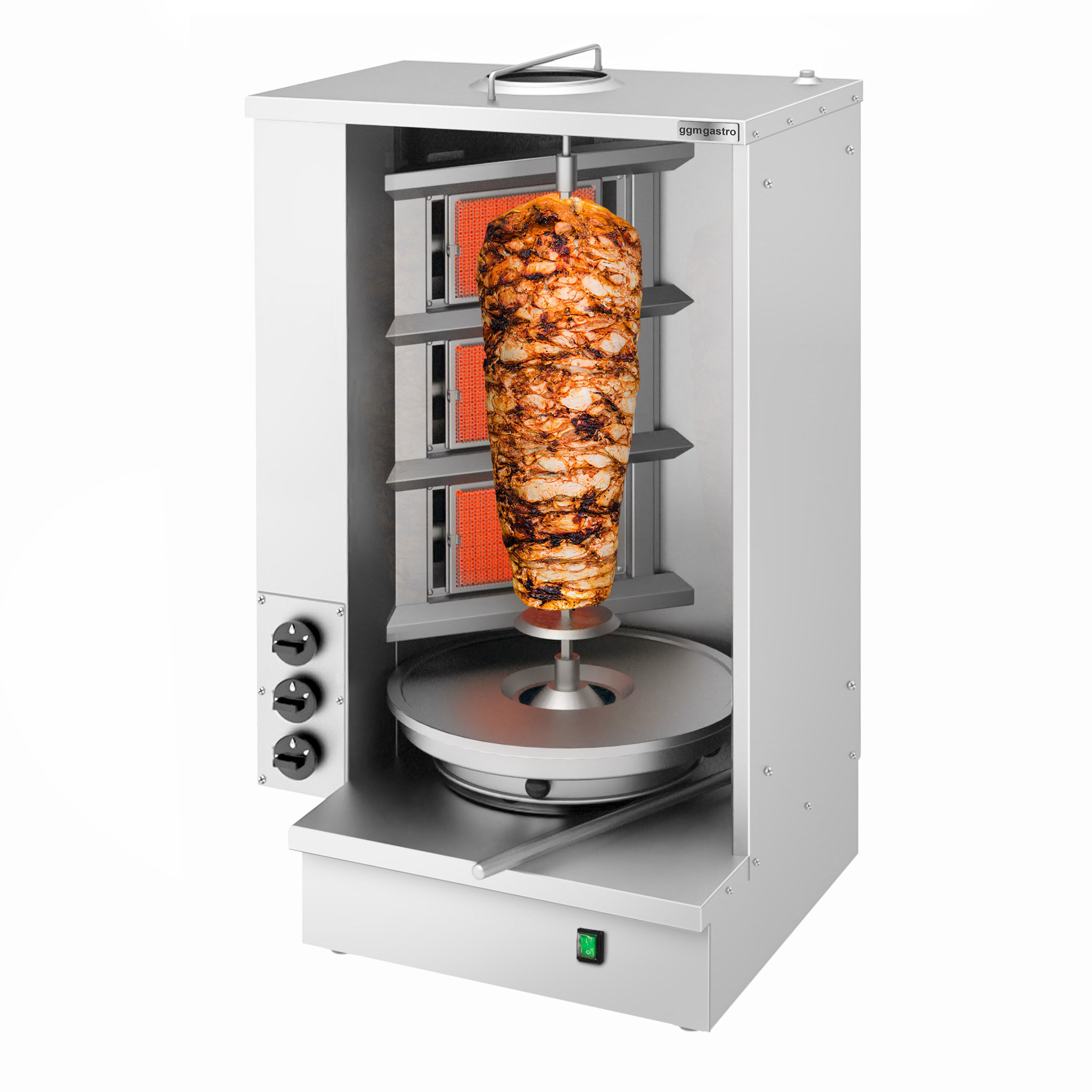 Gaasikebabigrill 3 põletit