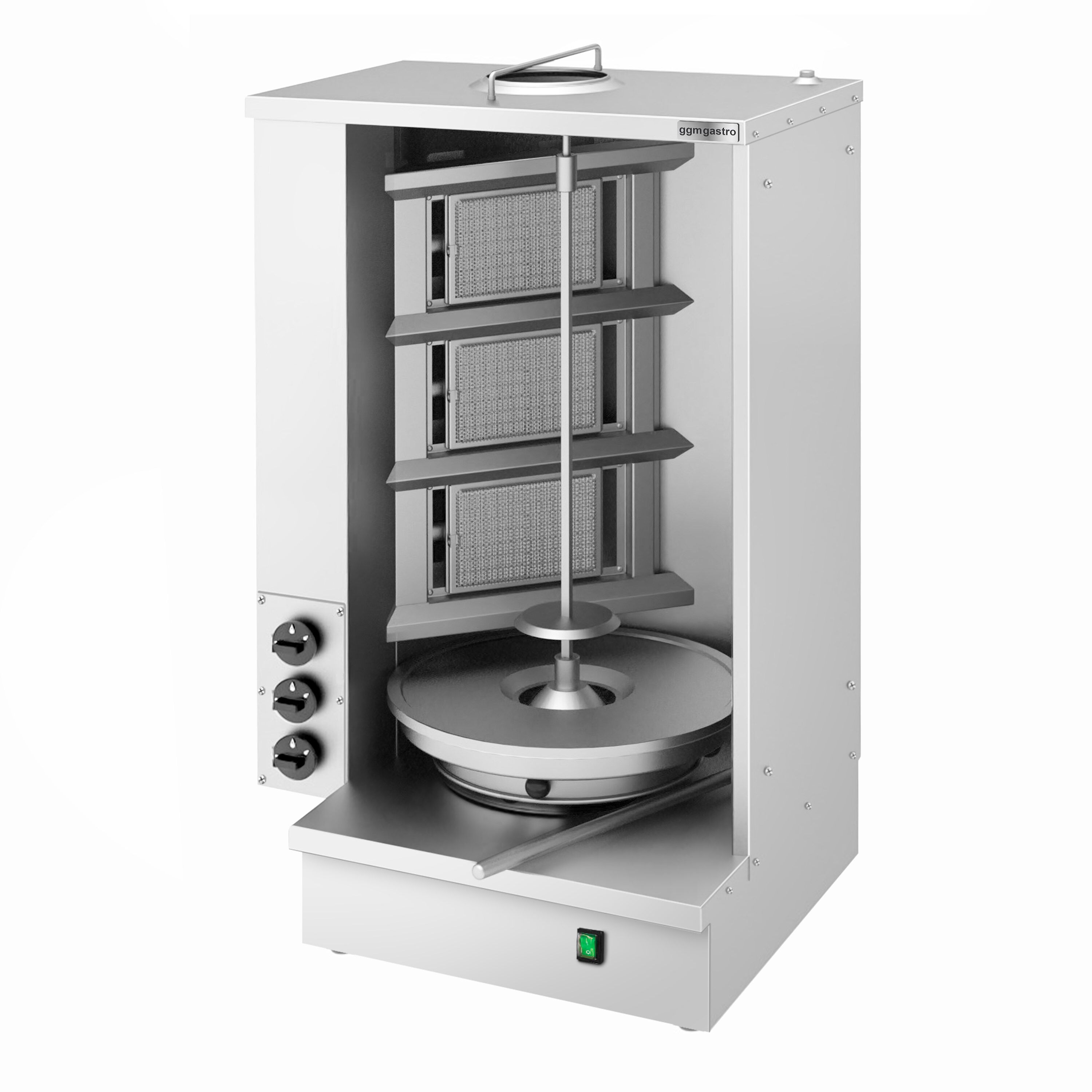 Gaasikebabigrill 3 põletit
