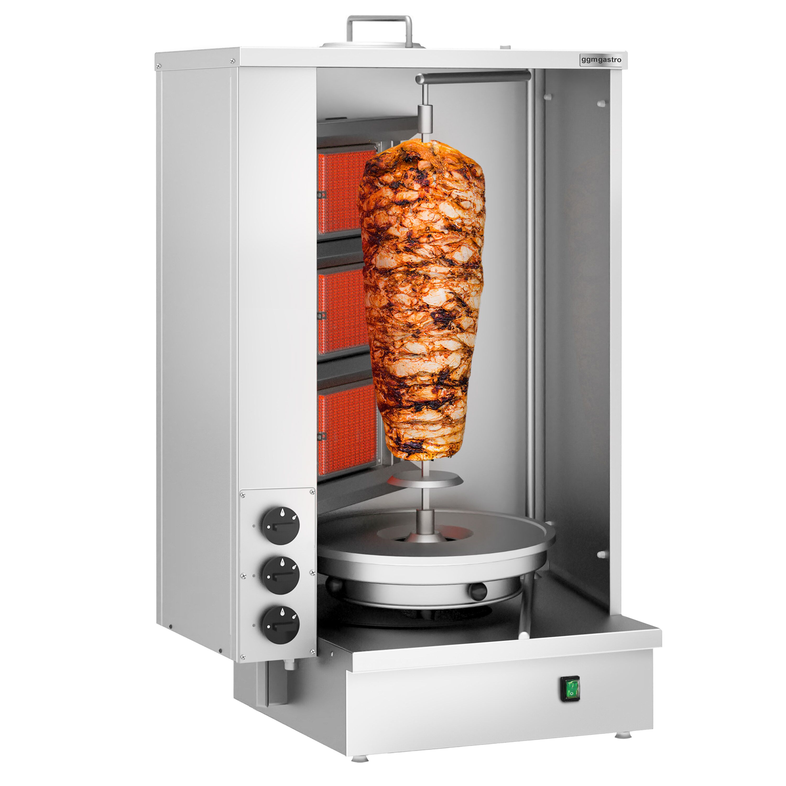 Gaasikebabigrill 3 põletit