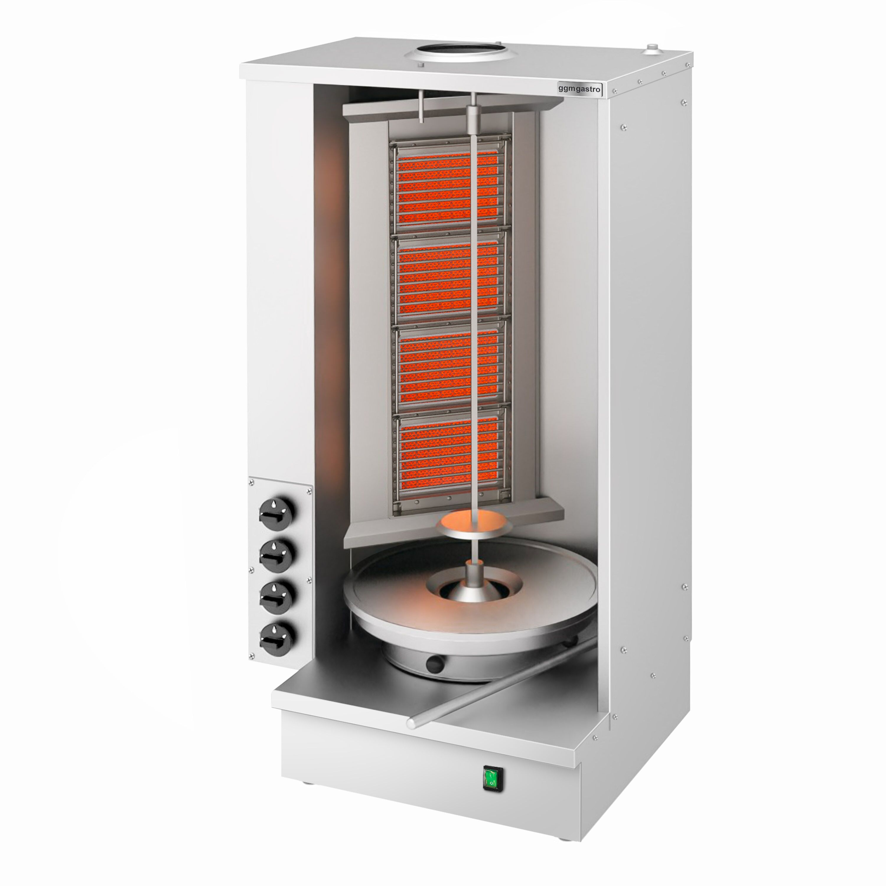 Gaasikebabigrill 4 põletit
