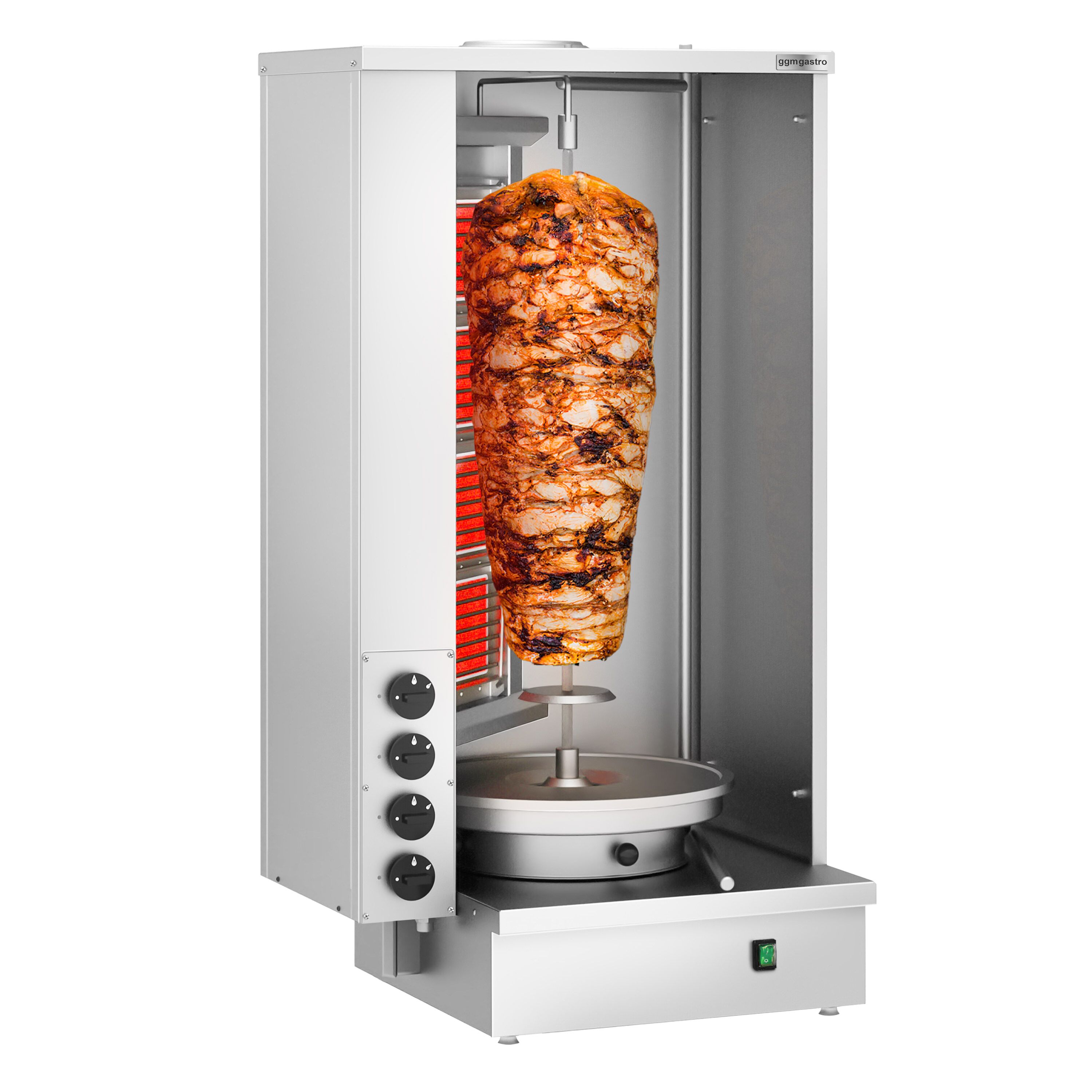 Gaasikebabigrill 4 põletit