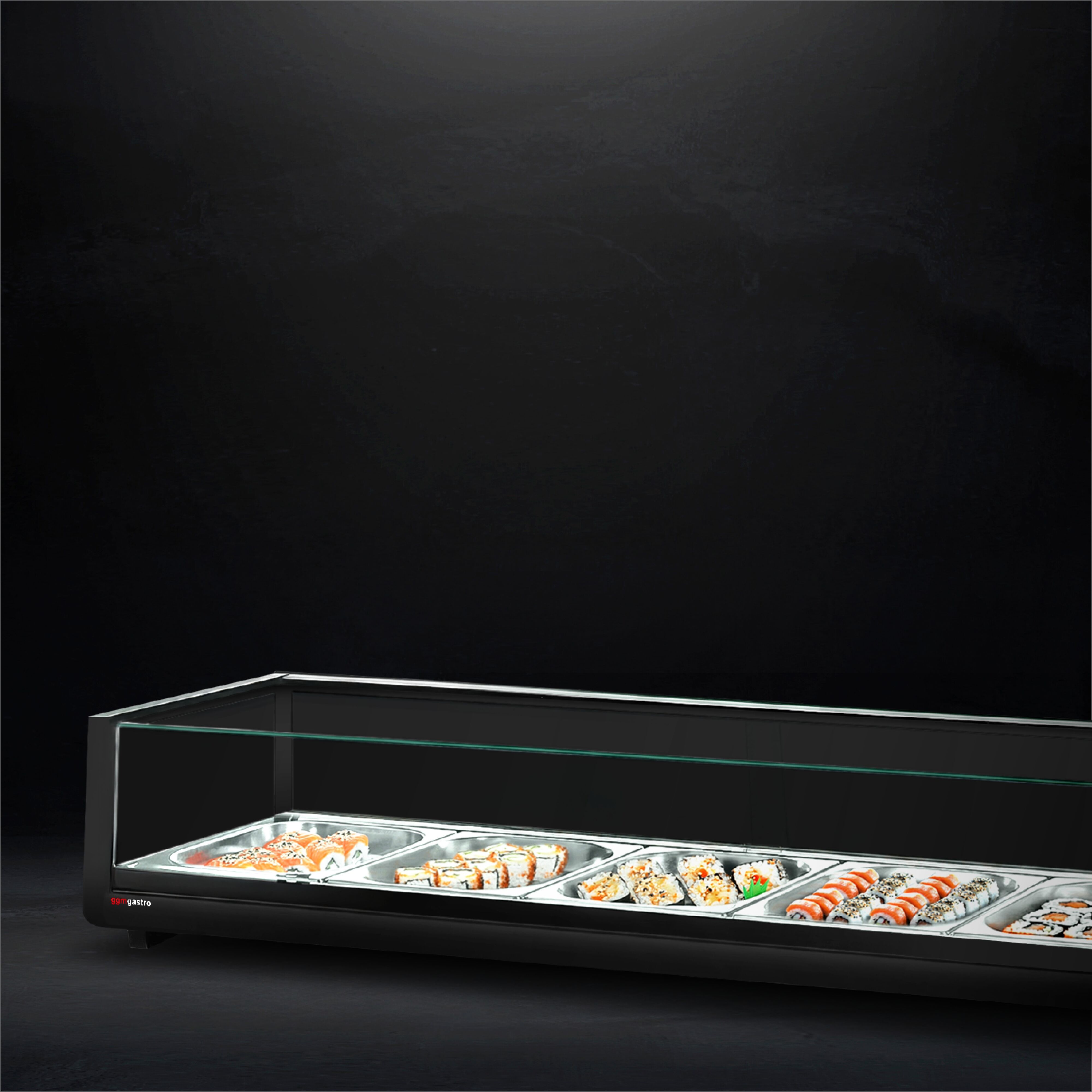 Sushivitriin, 6×GN1/3