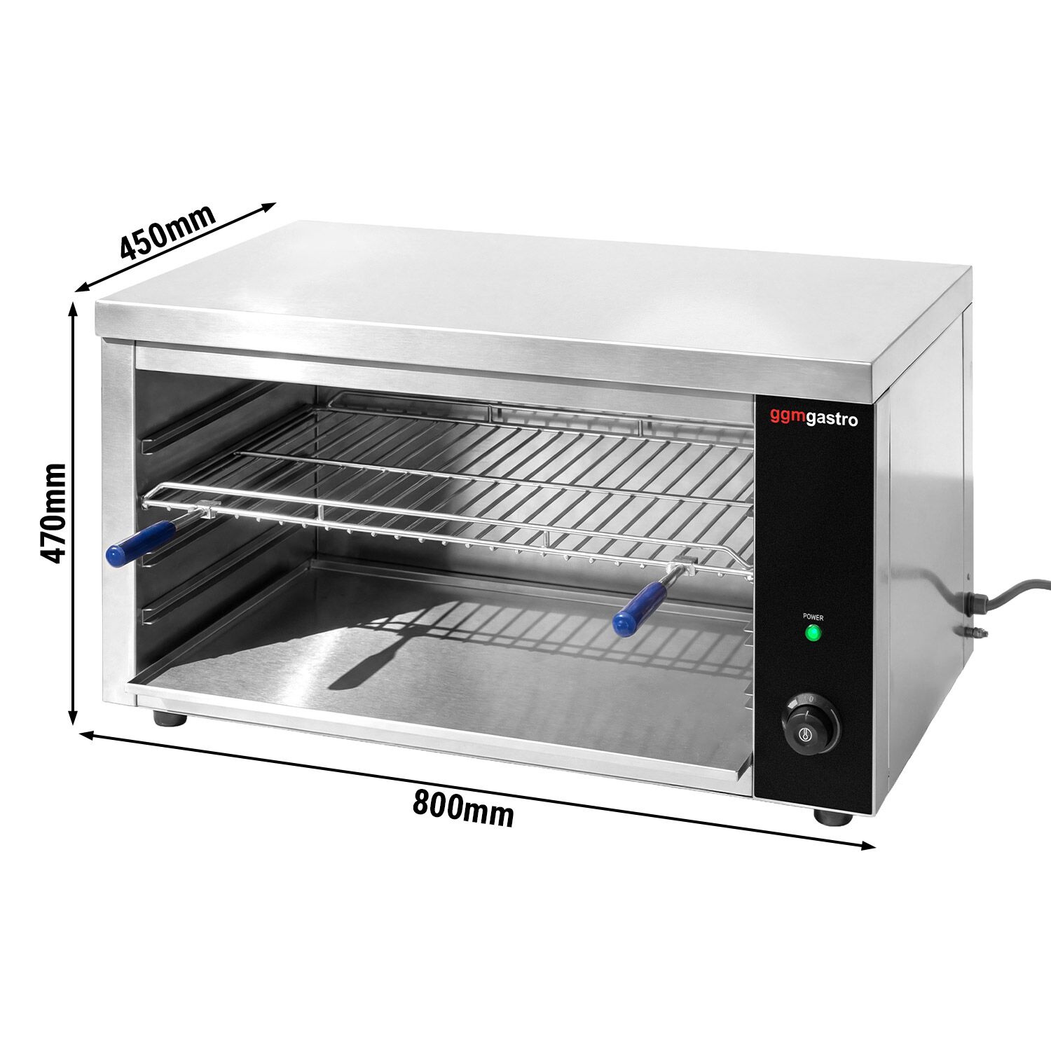 Salamandergrill,3, 6kW