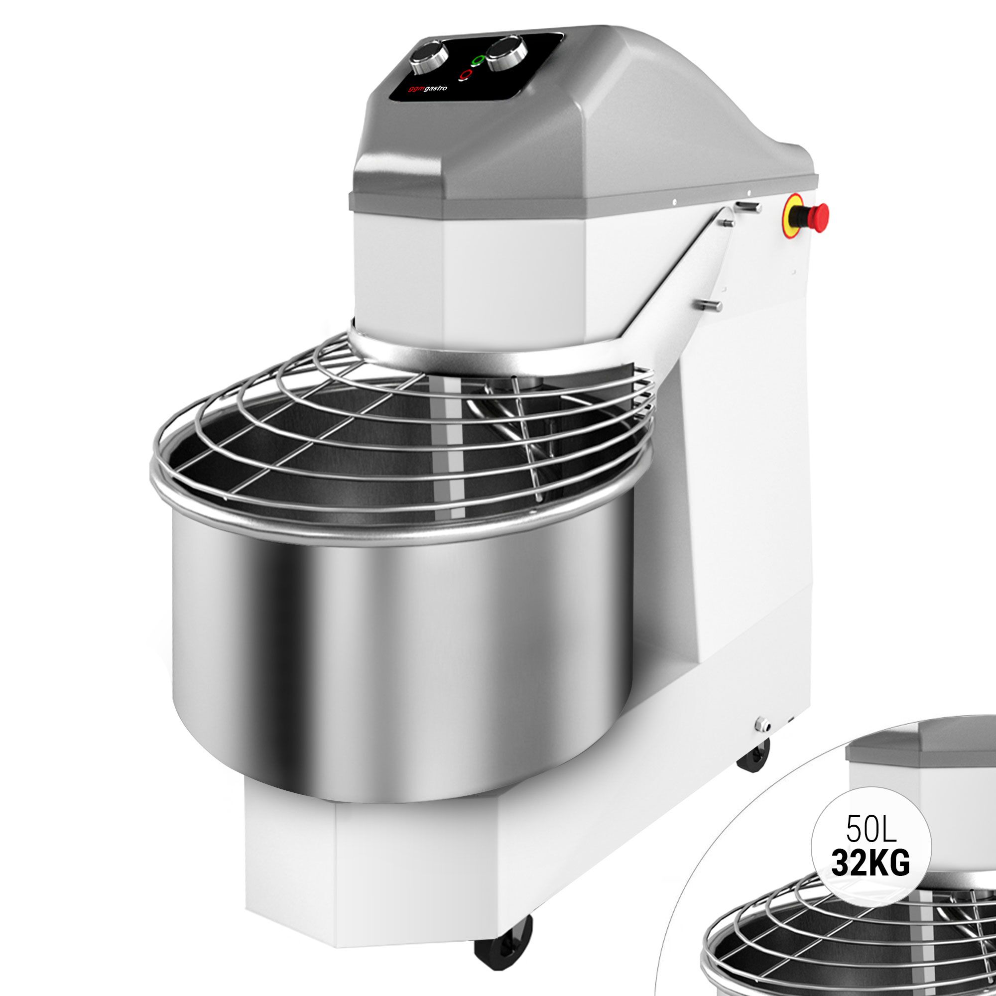 Spiraaltaignasegaja, 50l/32kg