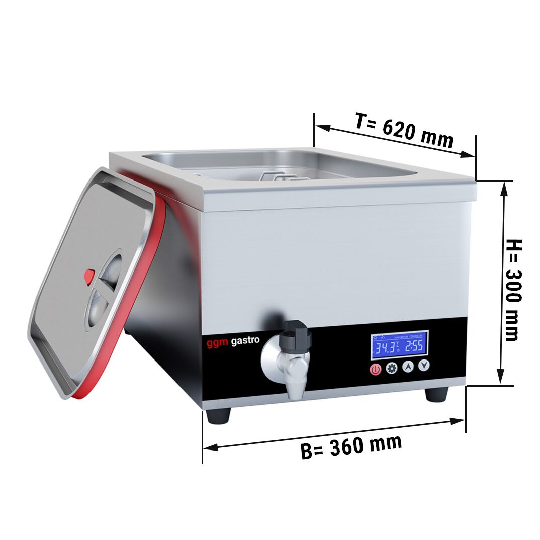 Sous vide veevann, 24l