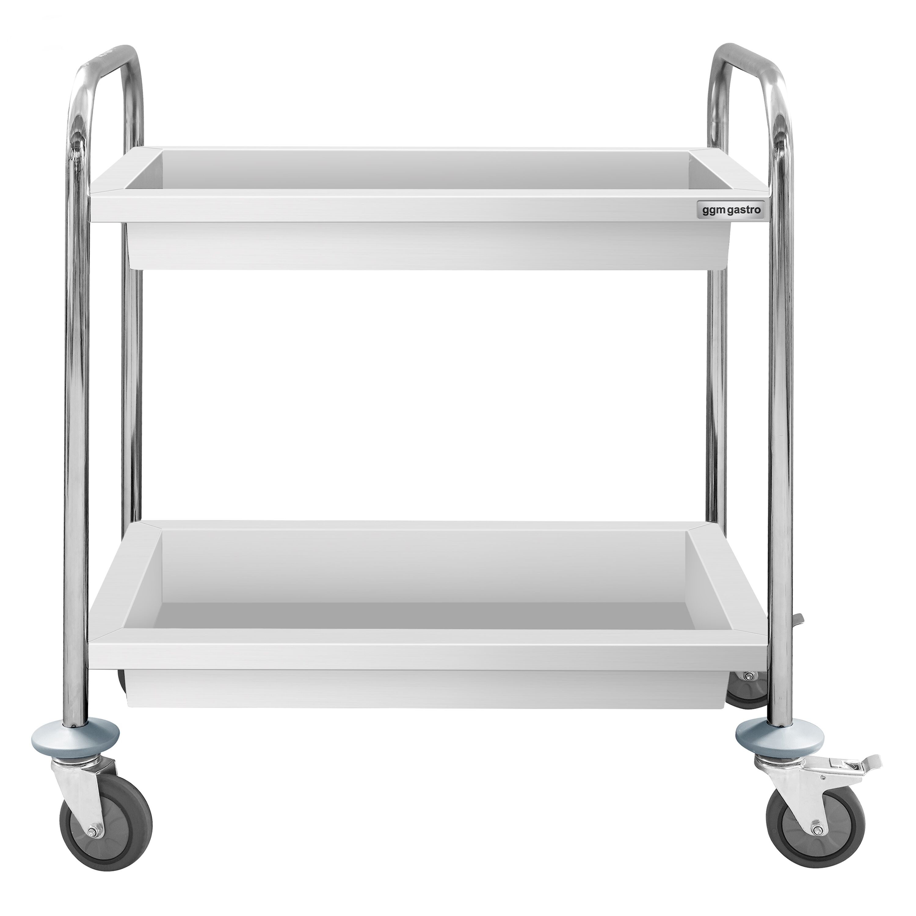 Serveerimiskäru 2 riiulit, 750 × 400 mm
