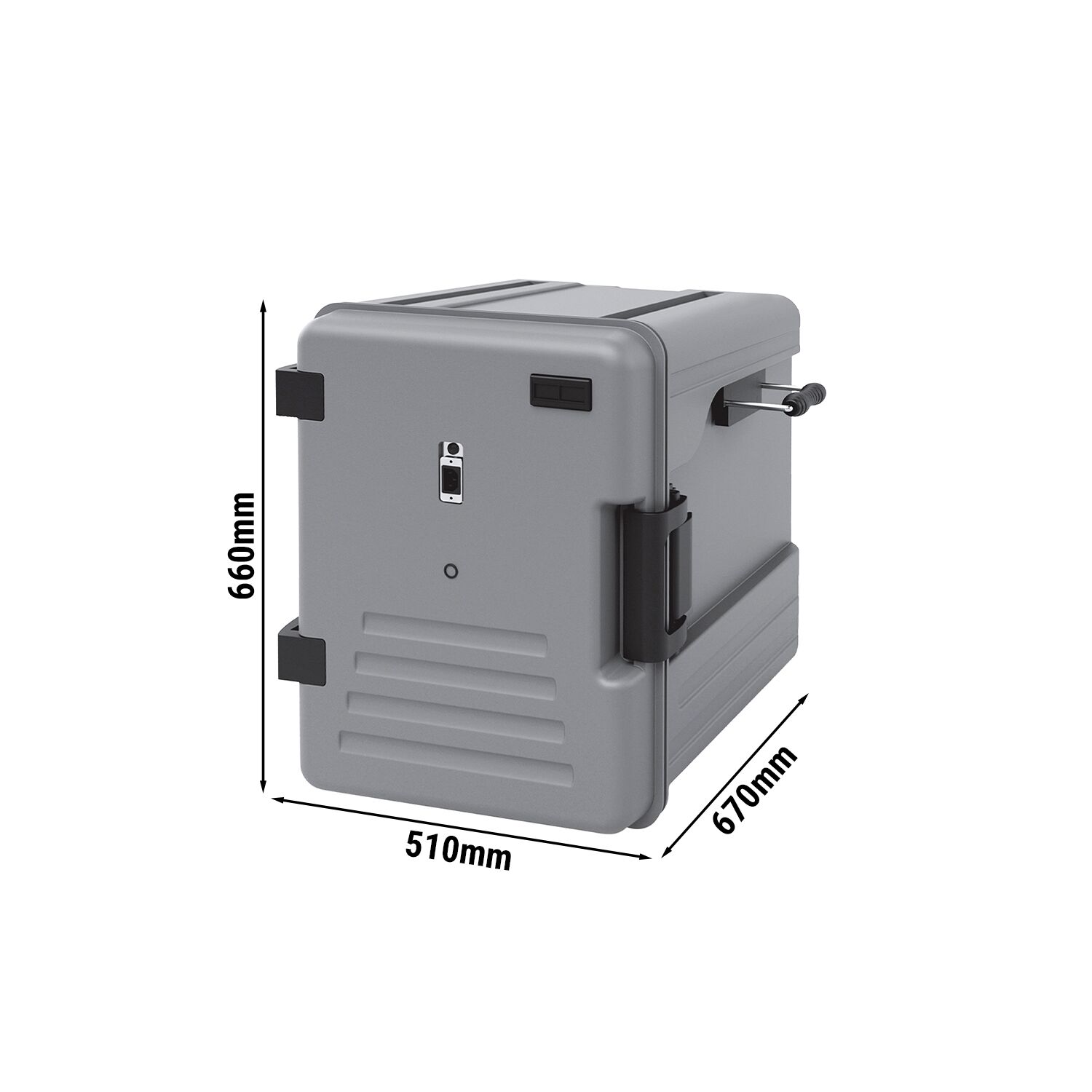 Soojendusega termokast GN1/1, 83l