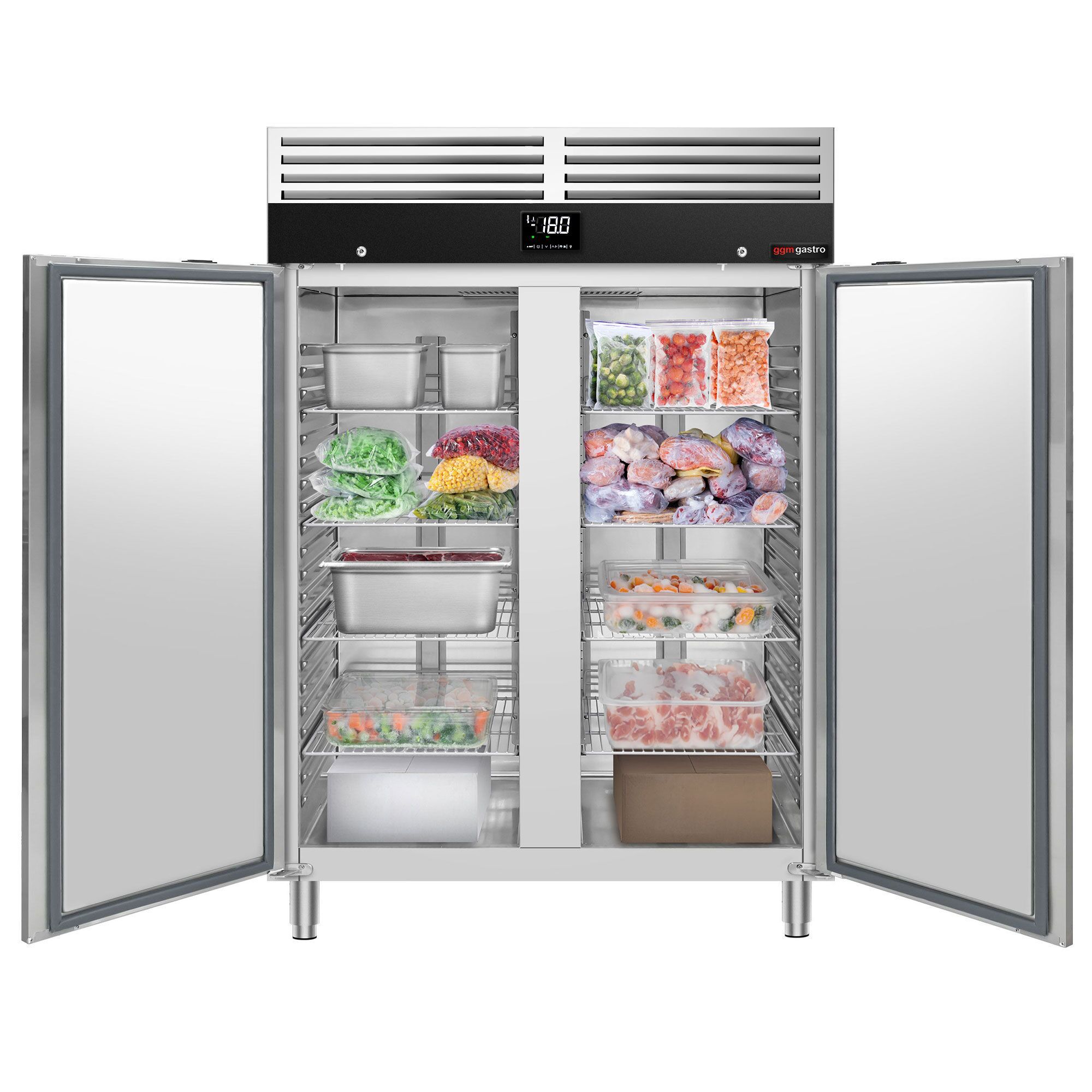 Sügavkülmkapp PREMIUM GN2/1, 1200l
