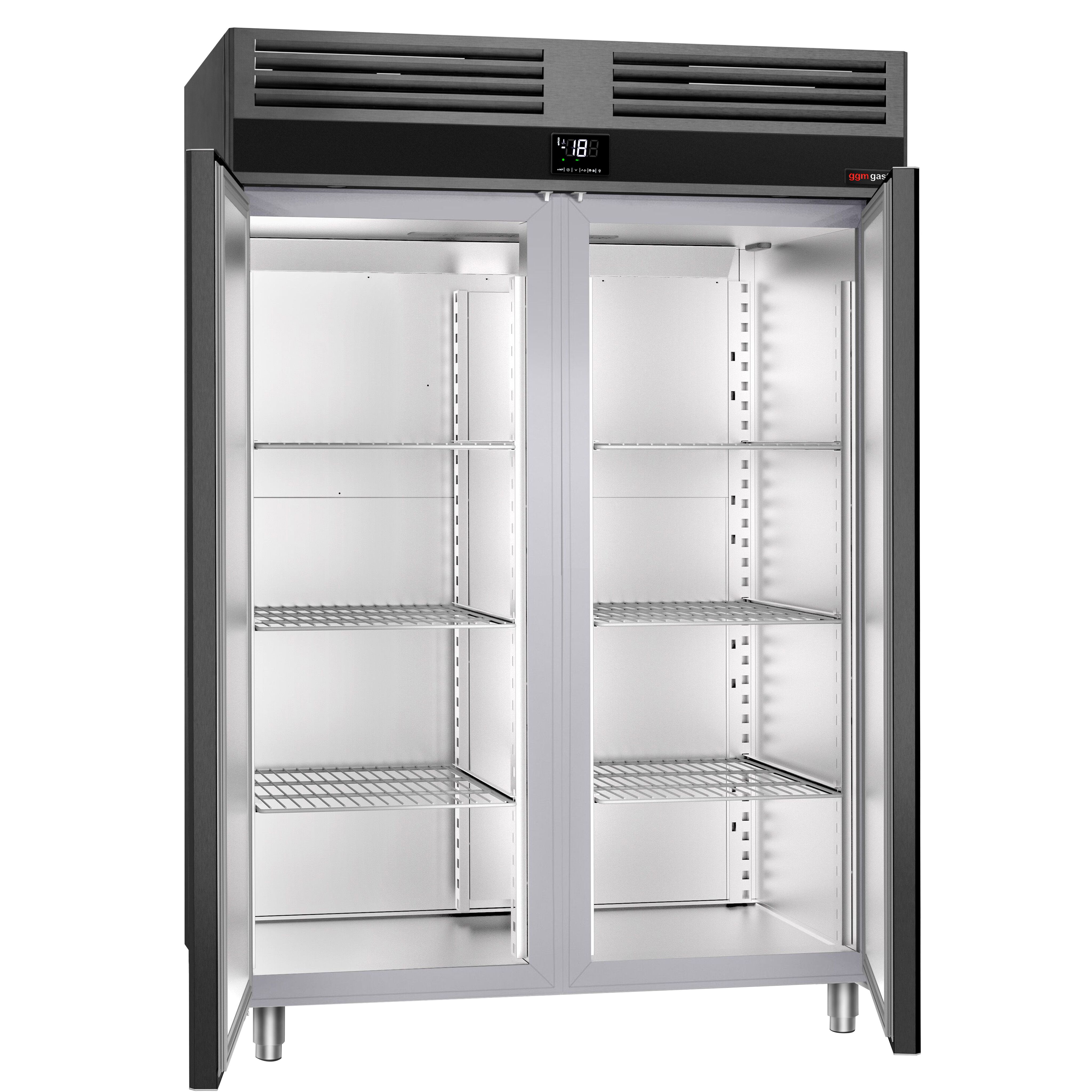 Sügavkülmkapp PREMIUM GN2/1, 1400l, 2 ust