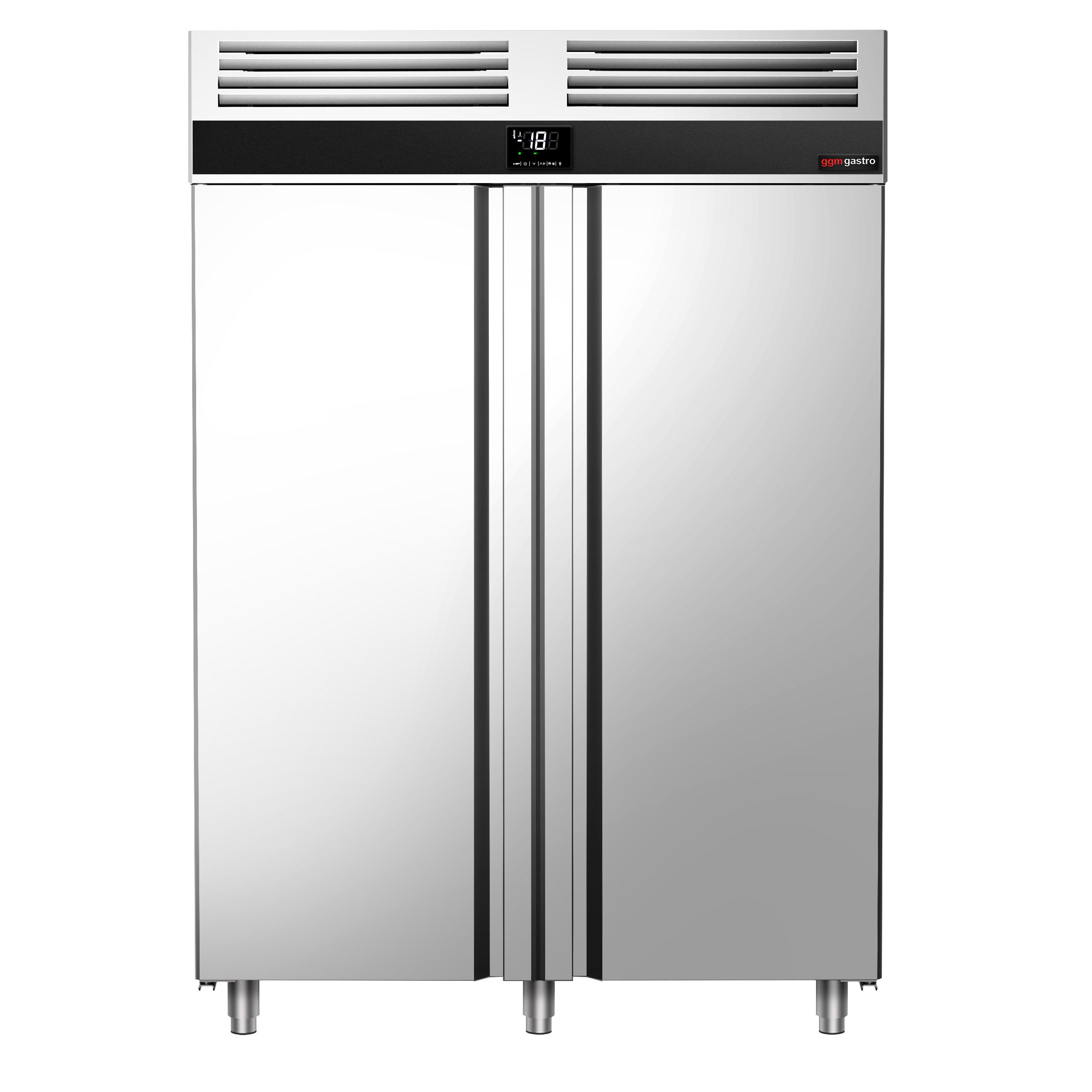 Sügavkülmkapp PREMIUM GN2/1, 1400l, 2 klaasust