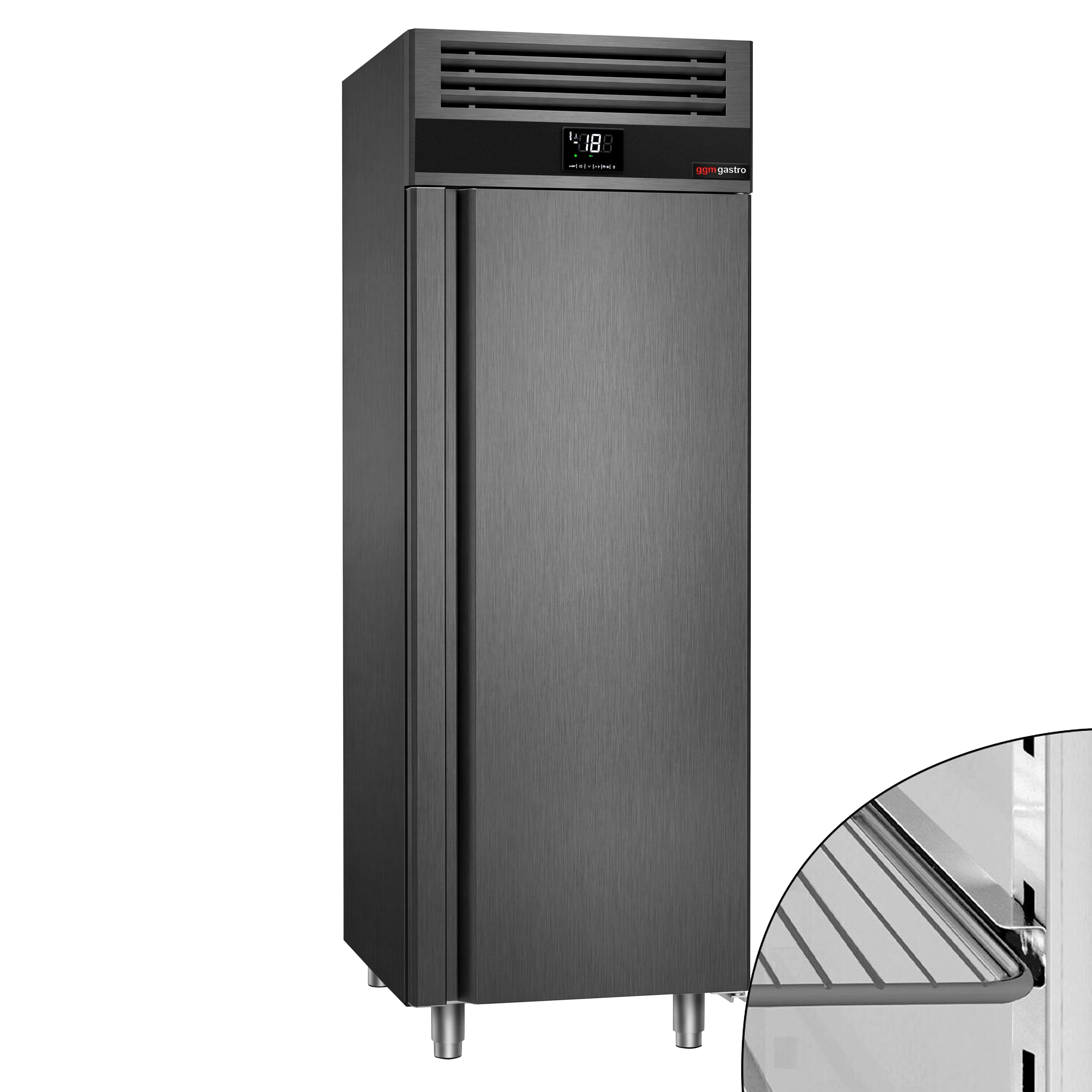 Sügavkülmik PREMIUM GN2/1, 700l, antratsiit