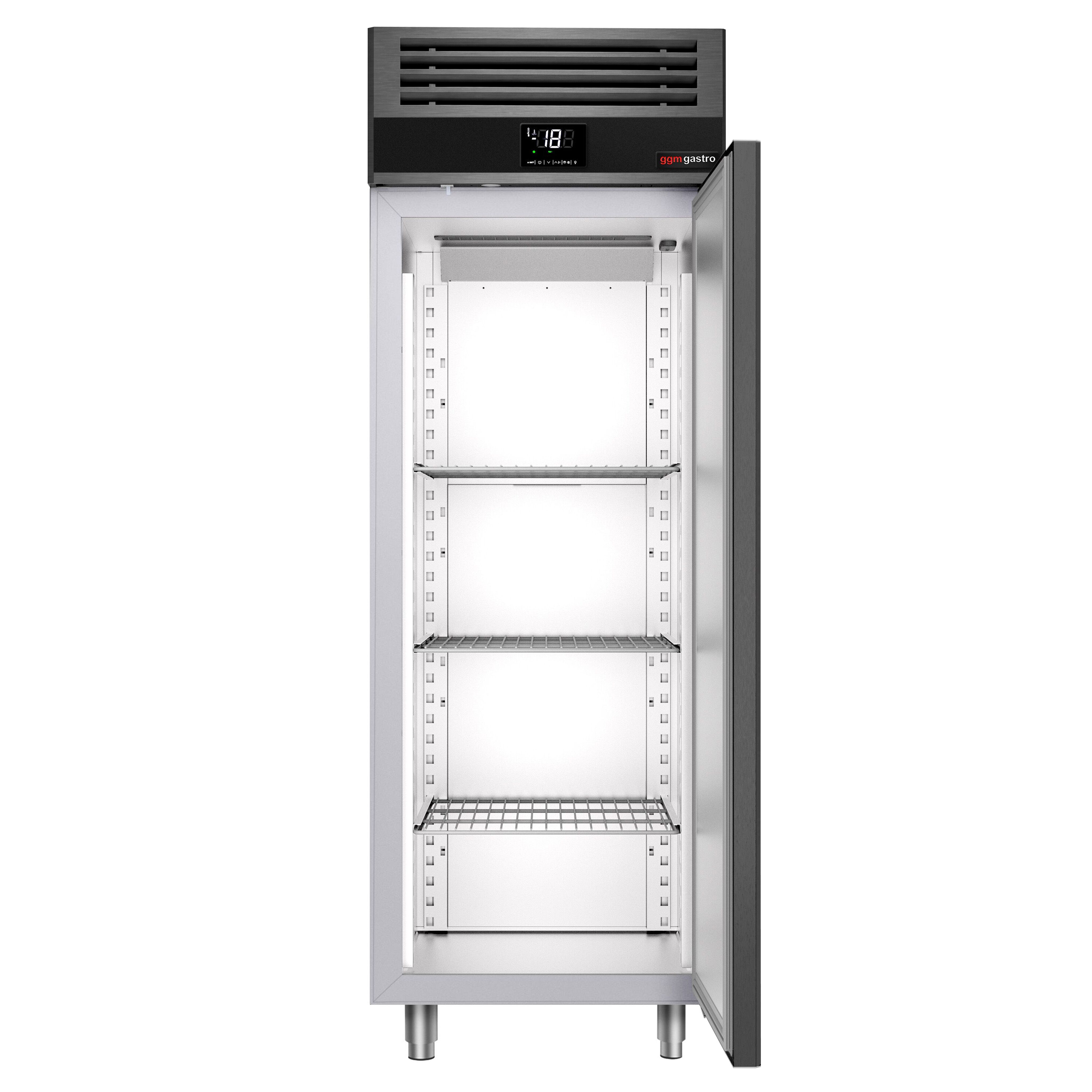 Vitriinsügavkülmik PREMIUM GN2/1, 700l, antratsiit