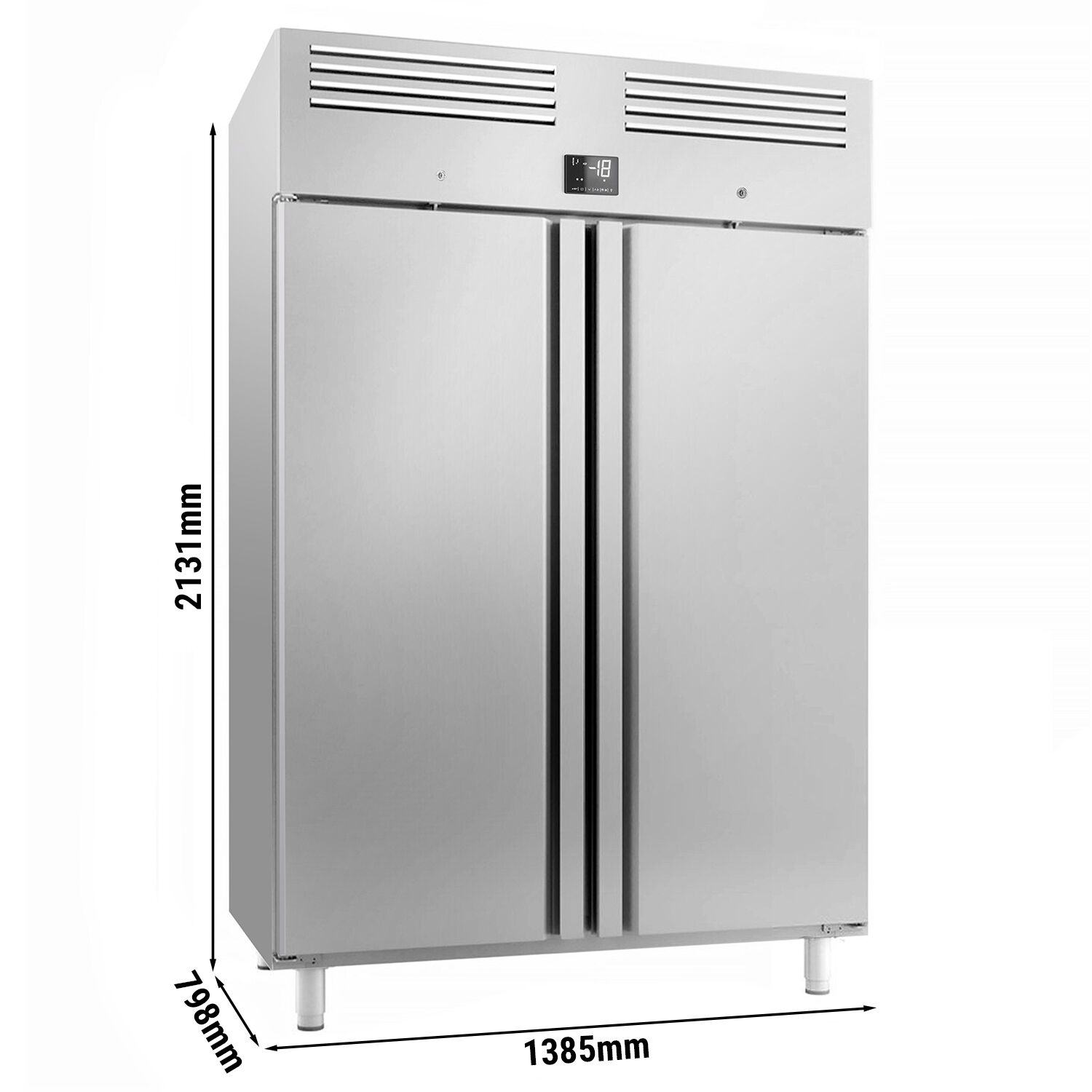 Sügavkülmkapp PREMIUM PLUS GN2/1, 1240l