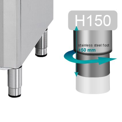 Sügavkülmkapp PREMIUM PLUS GN2/1, 1240l