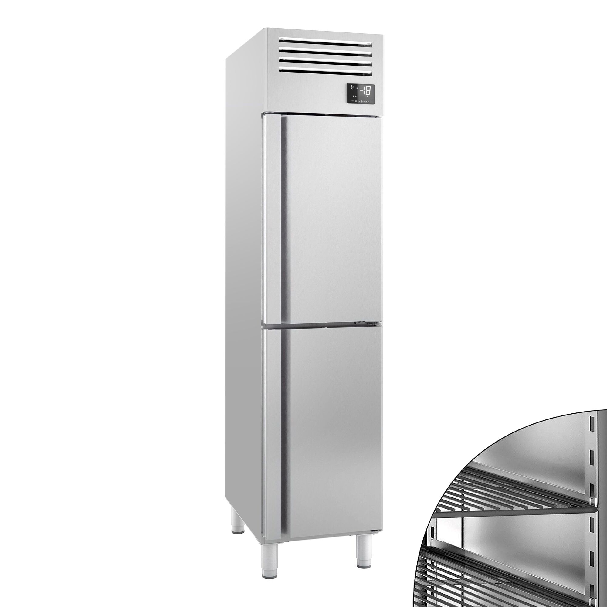 Sügavkülmkapp PREMIUM PLUS GN1/1, 325l, 2 poolust
