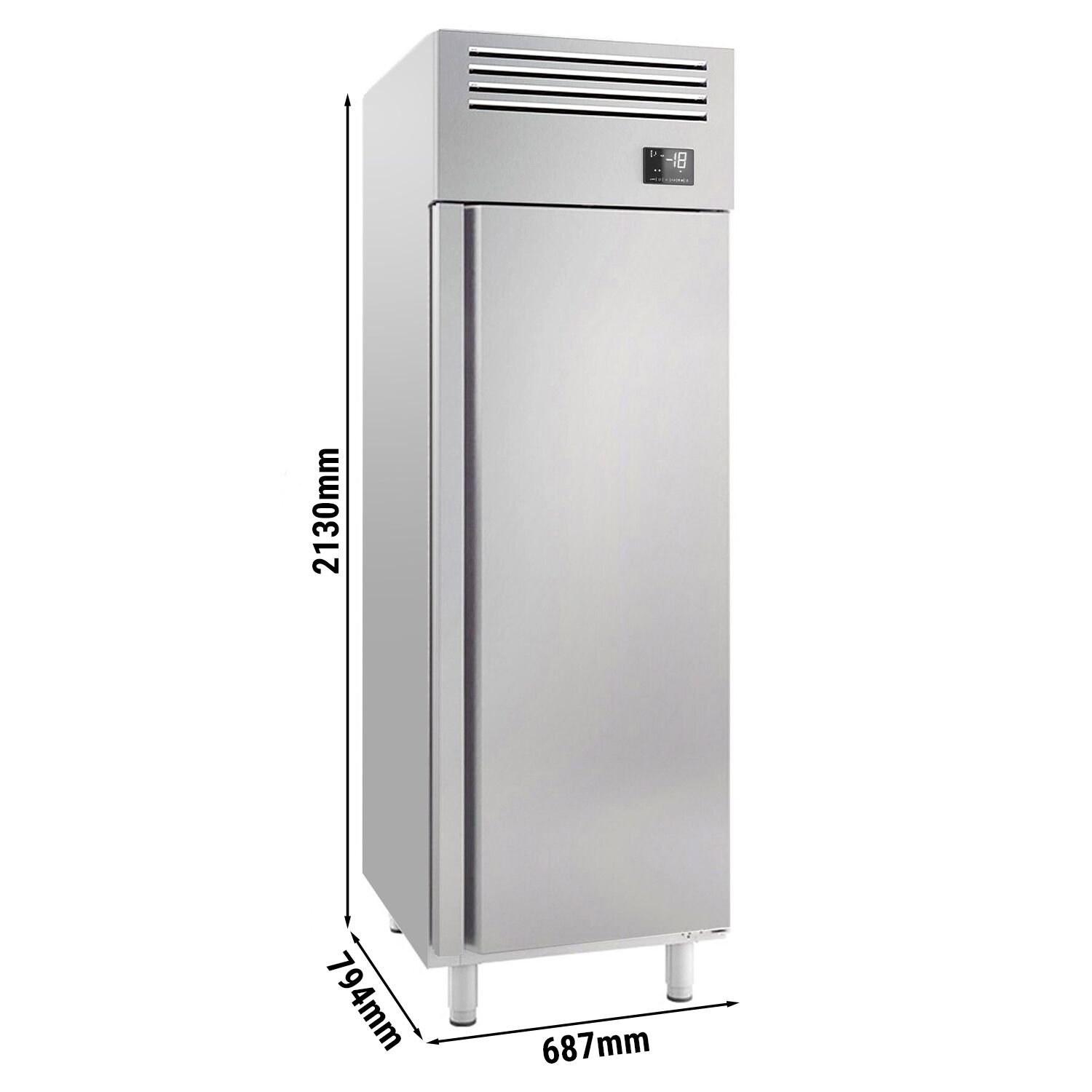 Sügavkülmkapp PREMIUM PLUS GN2/1, 560l