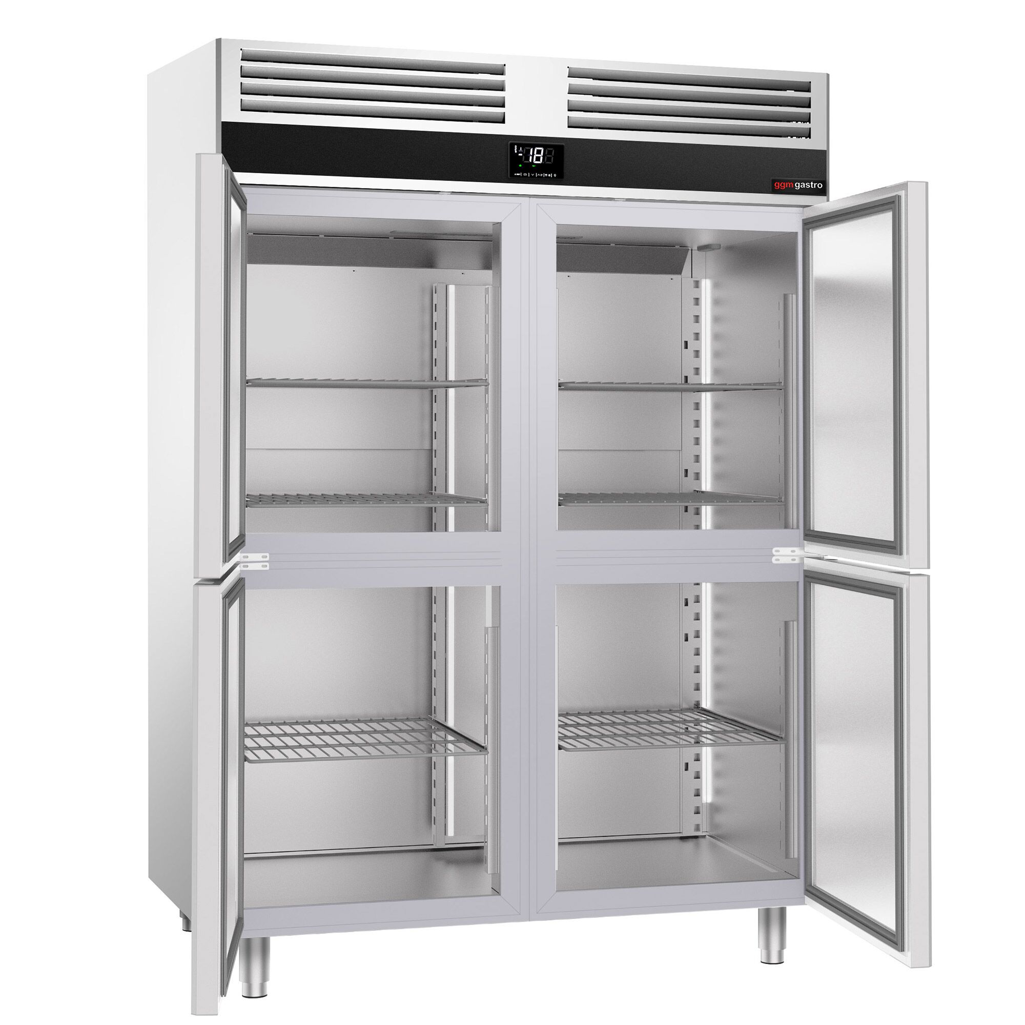 Sügavkülmkapp PREMIUM GN2/1, 1400l, 4 poolust