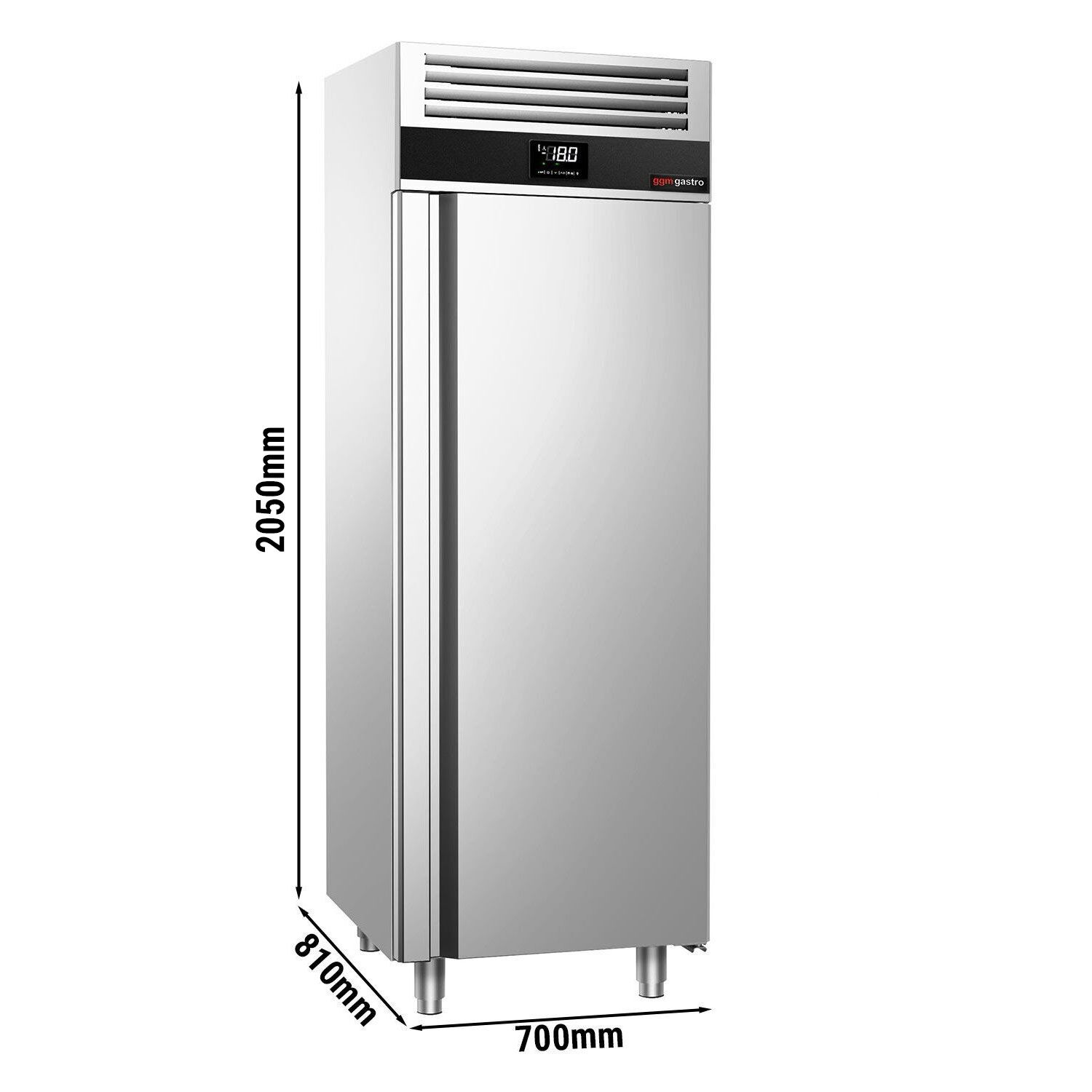 Vitriinsügavkülmik PREMIUM GN2/1, 650l