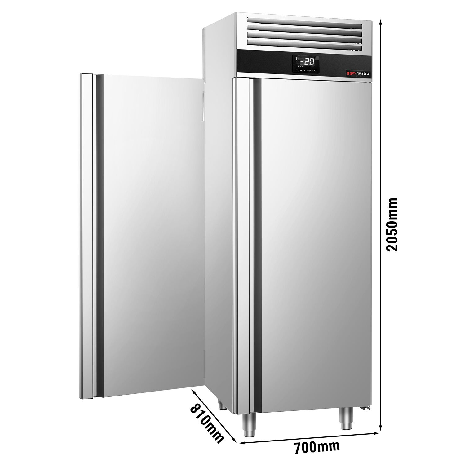 Sügavkülmkapp PREMIUM GN2/1, 1460l
