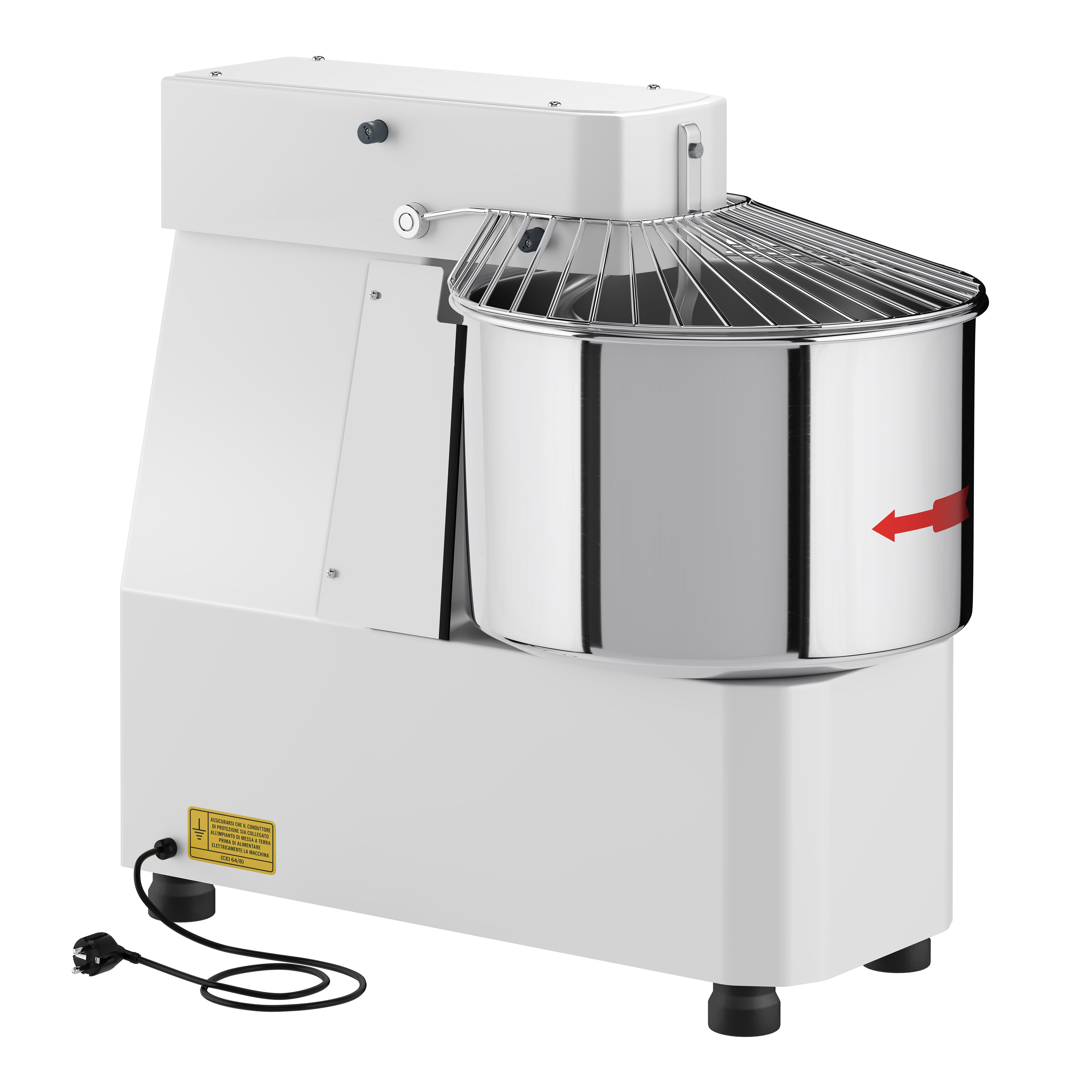 Spiraaltaignasegaja, 33l/25kg, 400V
