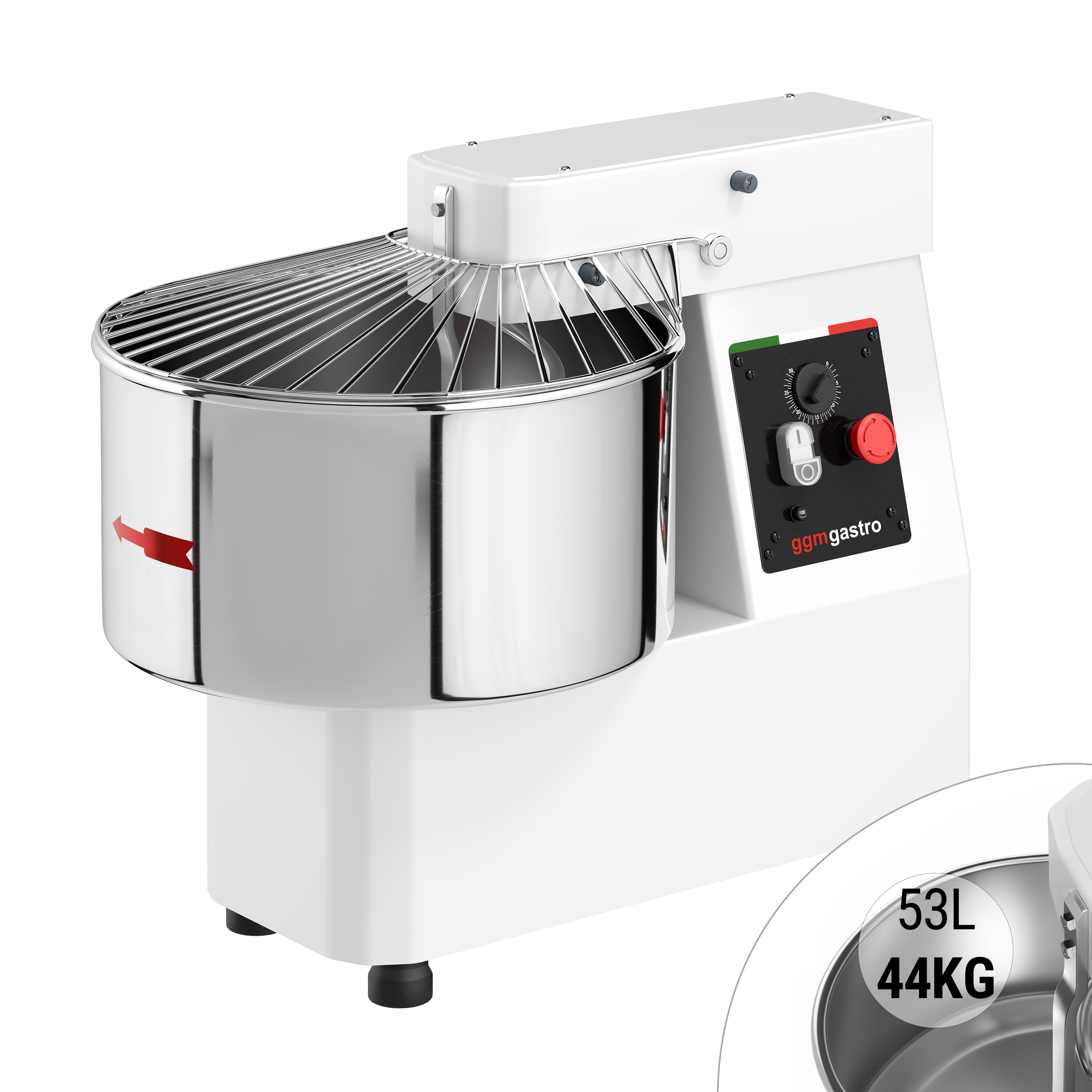 Spiraaltaignasegaja, 53l/44kg