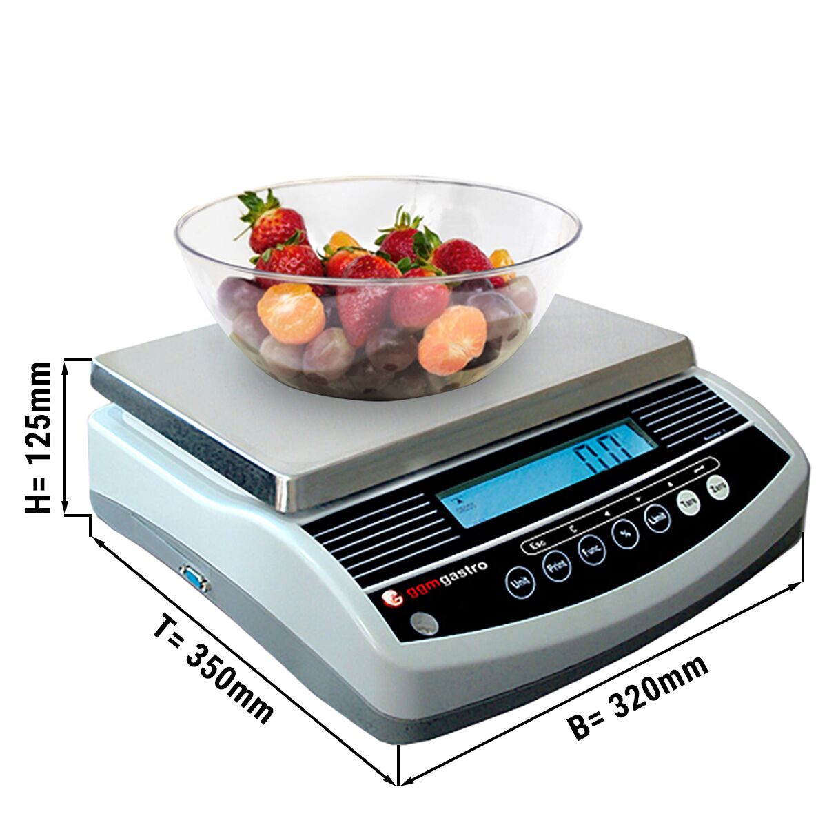 Digitaalne portsjonikaal 3kg/1g