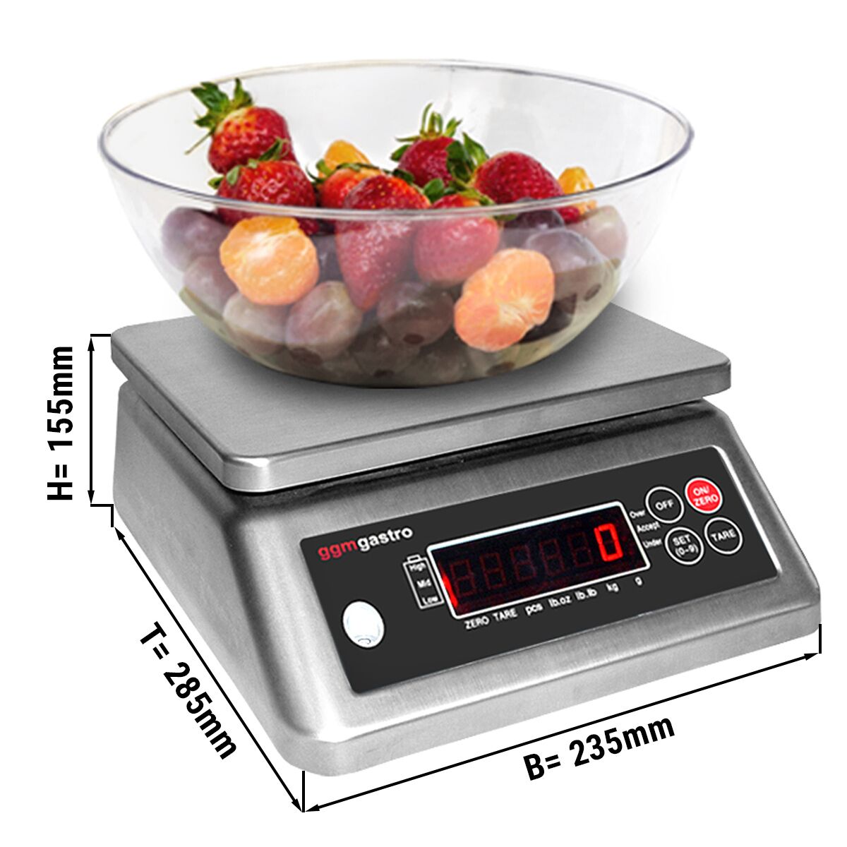 Lauakaal 6kg/2g IP67