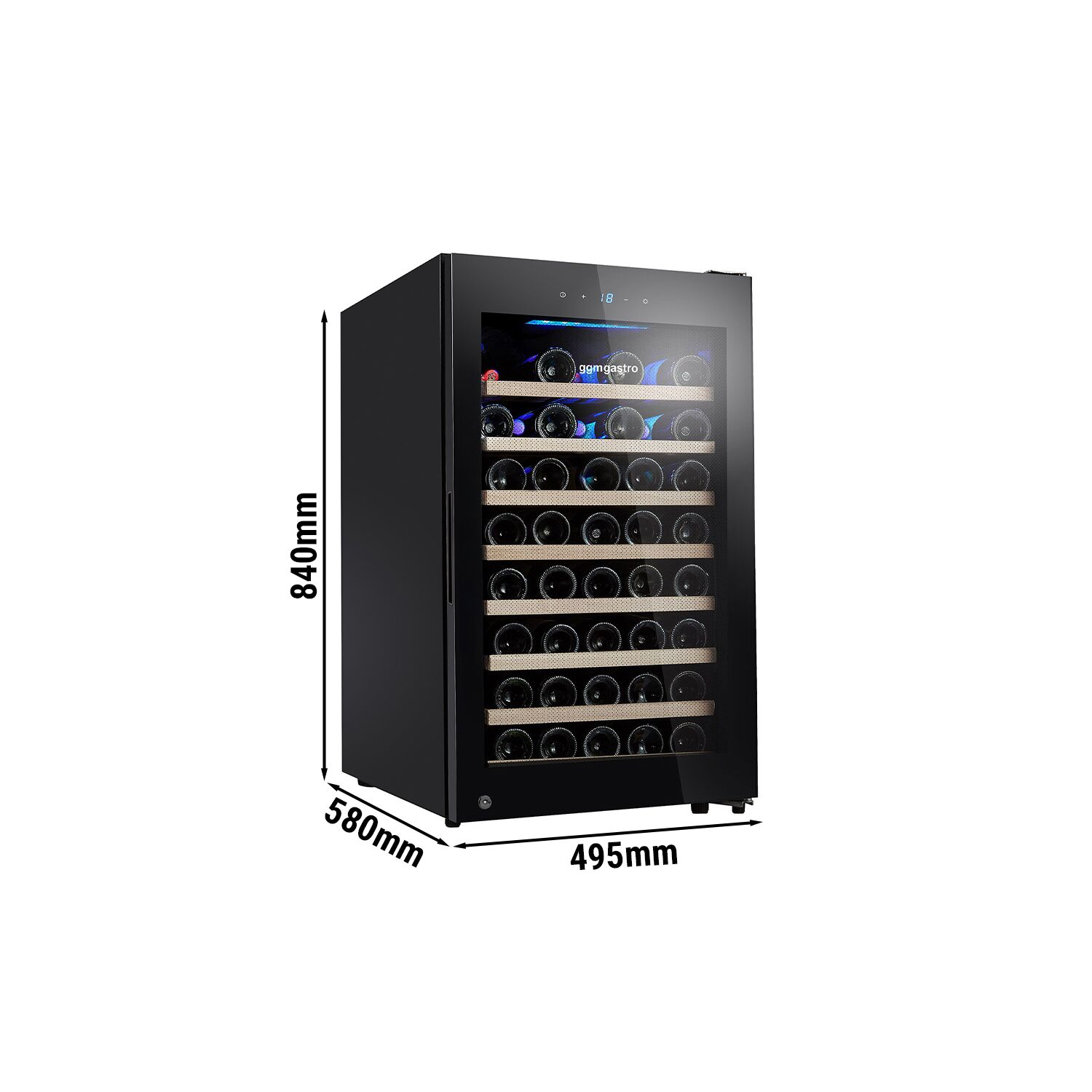 Veinikülmik, 120l, 52 pudelit