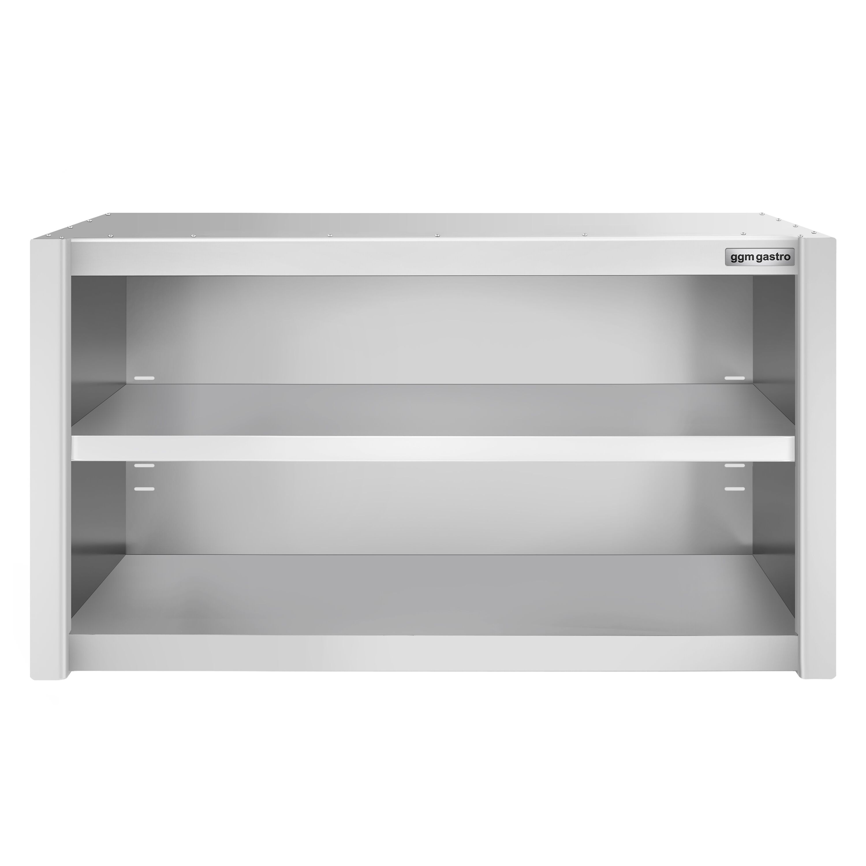 Roostevaba seinakapp 1000 × 400 × 650 mm, avatud