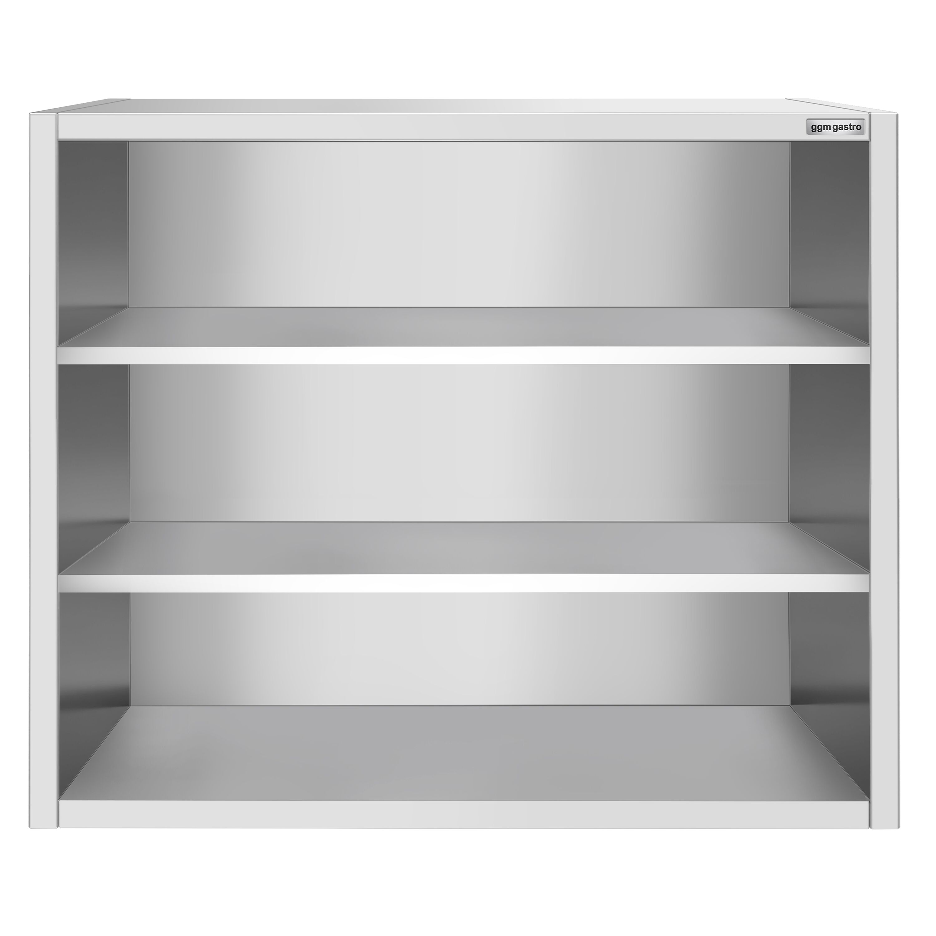Roostevaba seinakapp 1000 × 400 × 1000 mm, avatud