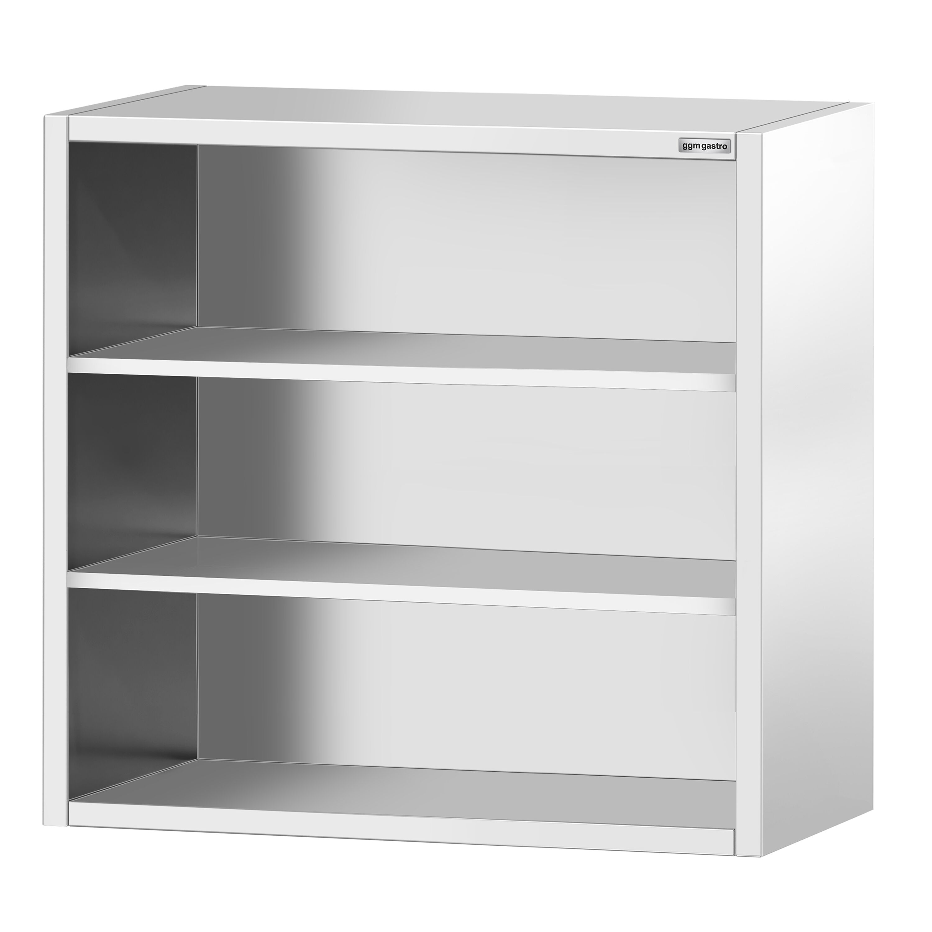 Roostevaba seinakapp 1000 × 400 × 1000 mm, avatud