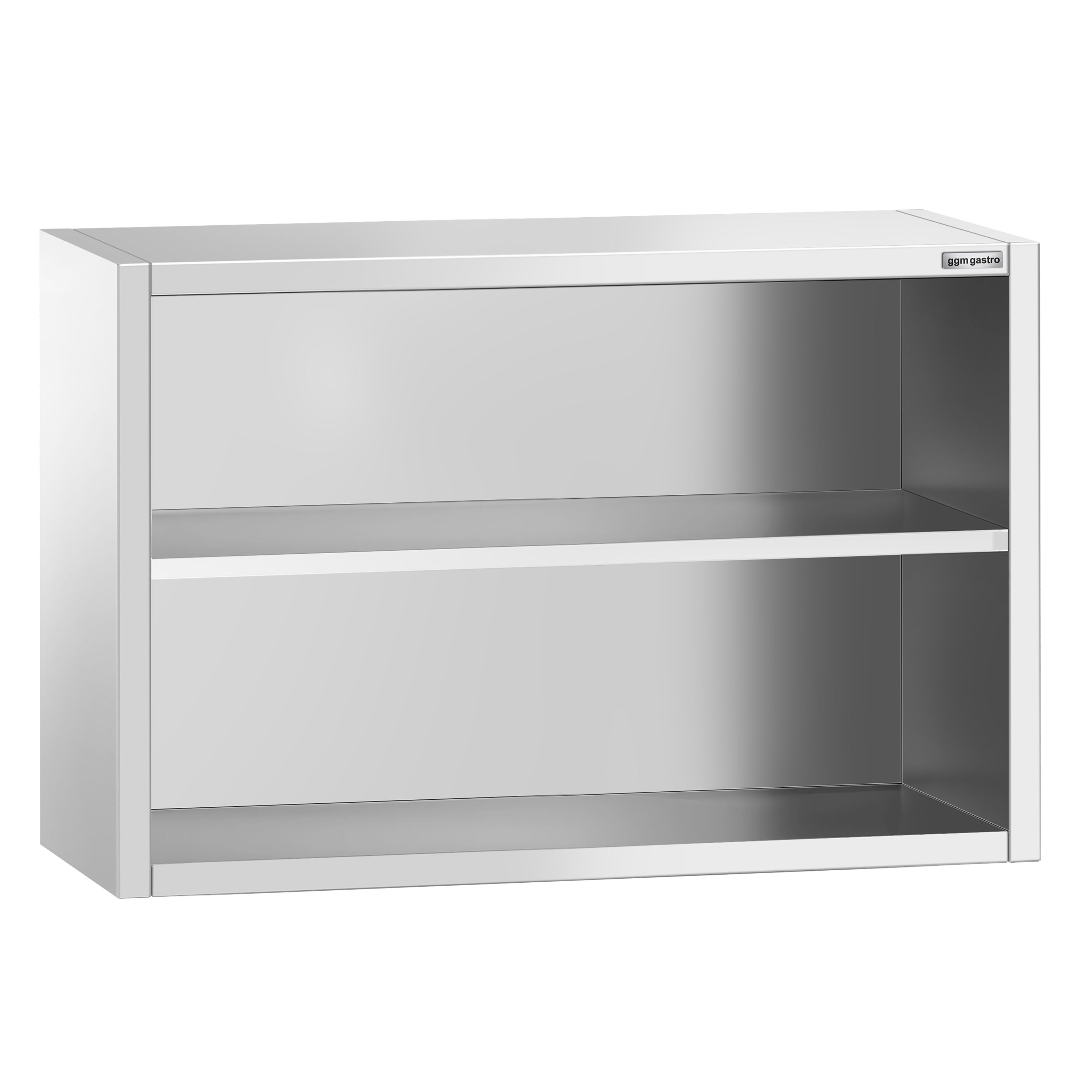 Roostevaba seinakapp 1000 × 400 × 800 mm, avatud