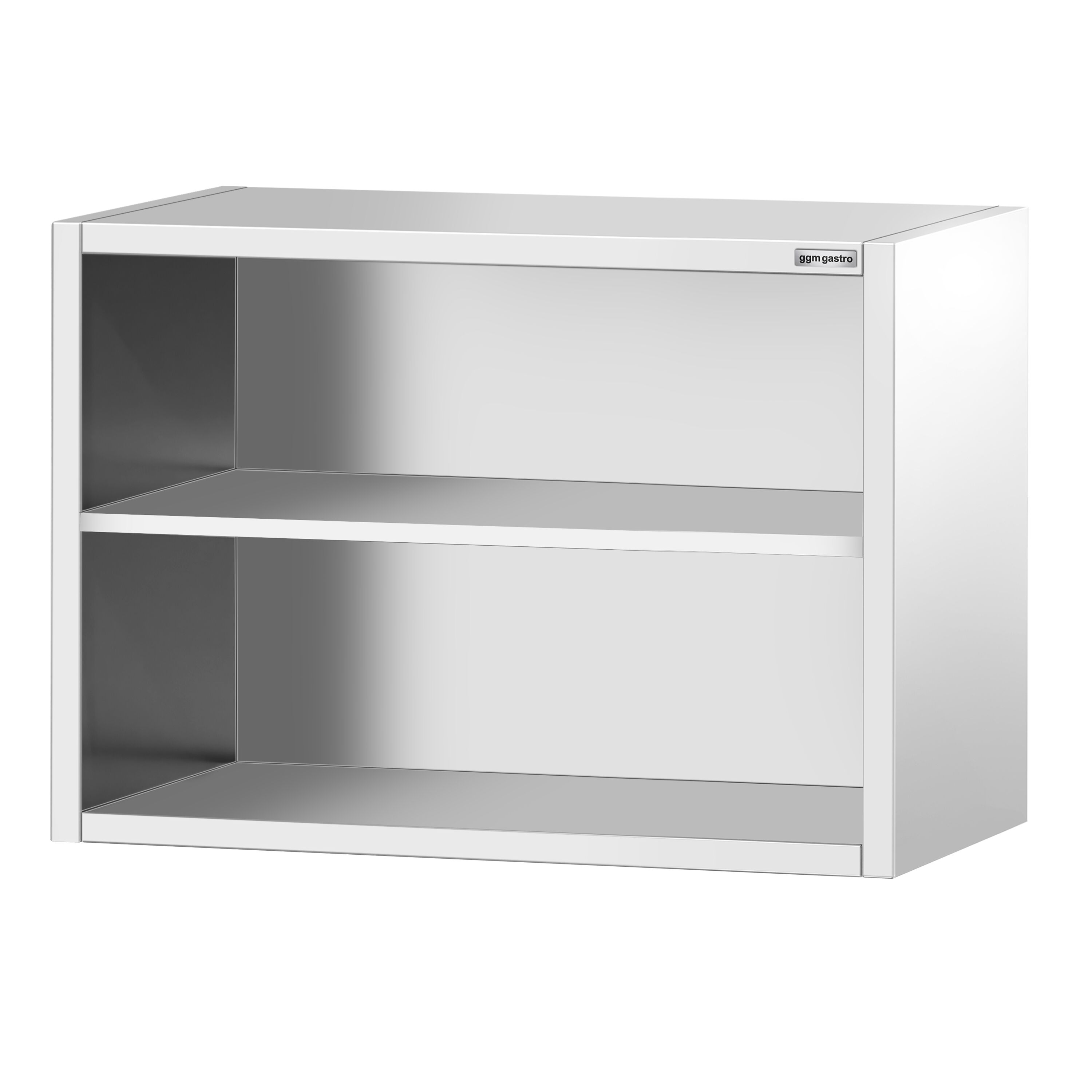 Roostevaba seinakapp 1000 × 400 × 800 mm, avatud
