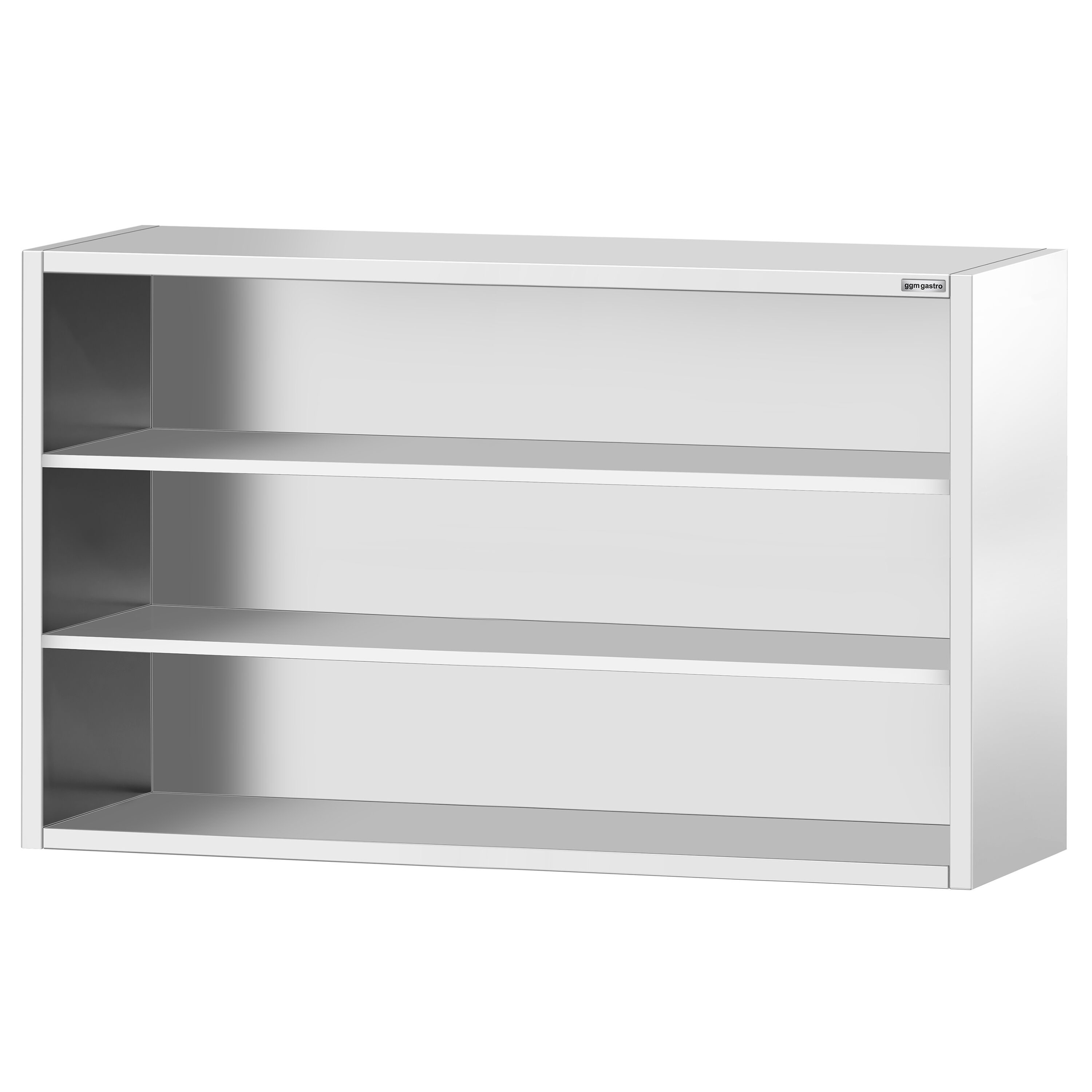 Roostevaba seinakapp 2000 × 400 × 1000 mm, avatud