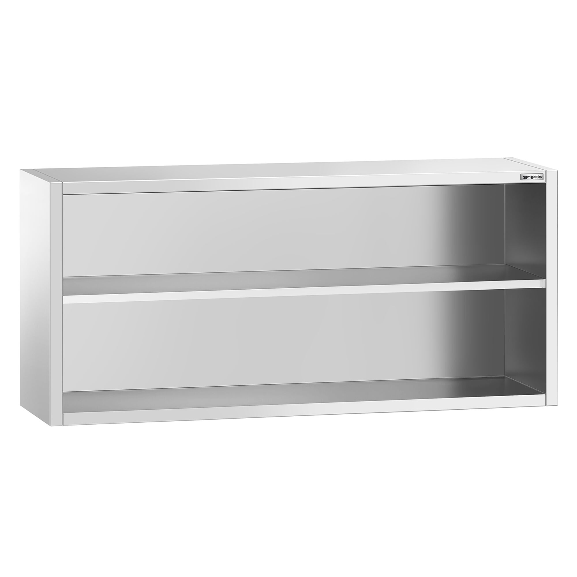 Roostevaba seinakapp 2000 x 400 x 800 mm, avatud