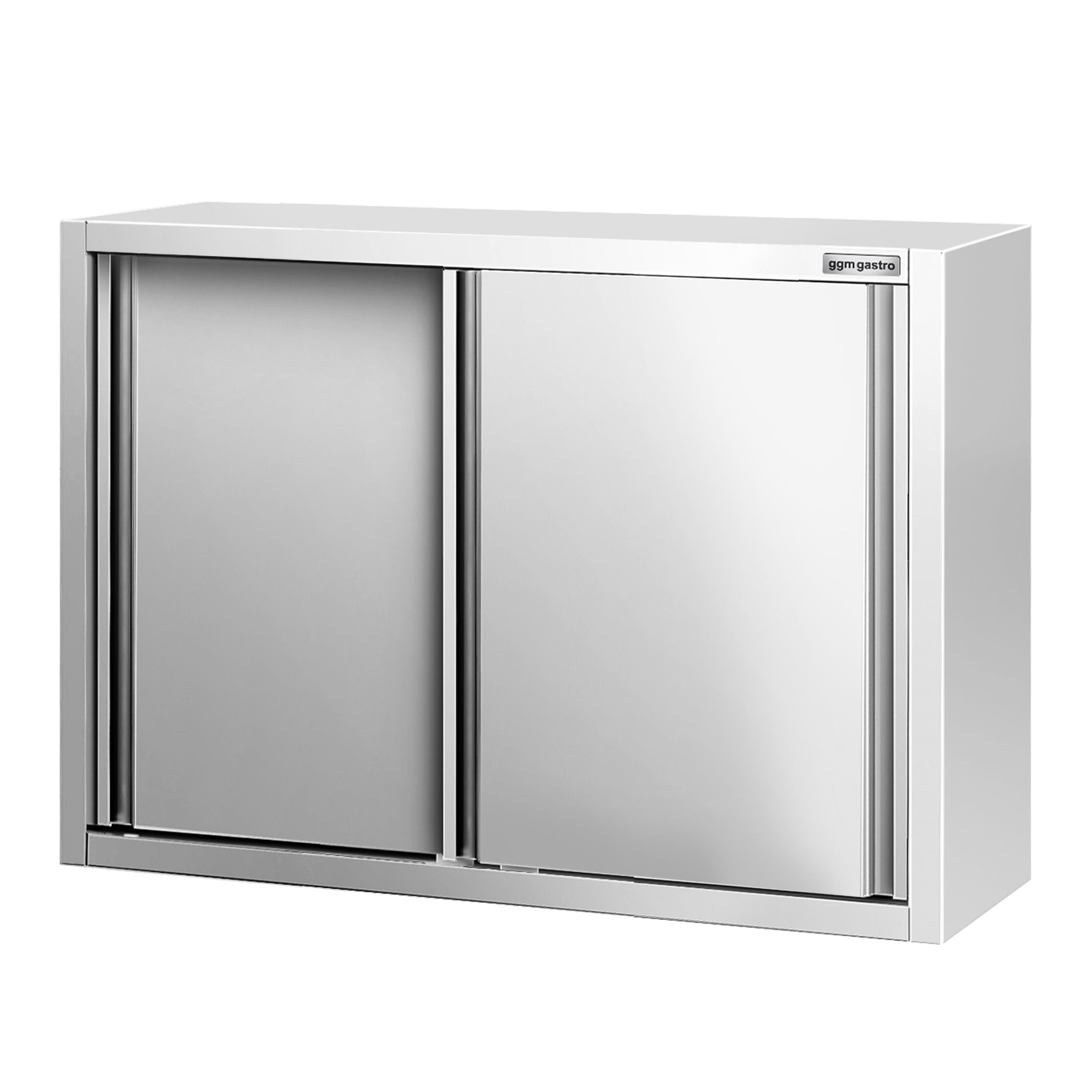 Roostevaba seinakapp 1000 × 400 × 800 mm, lükandustega