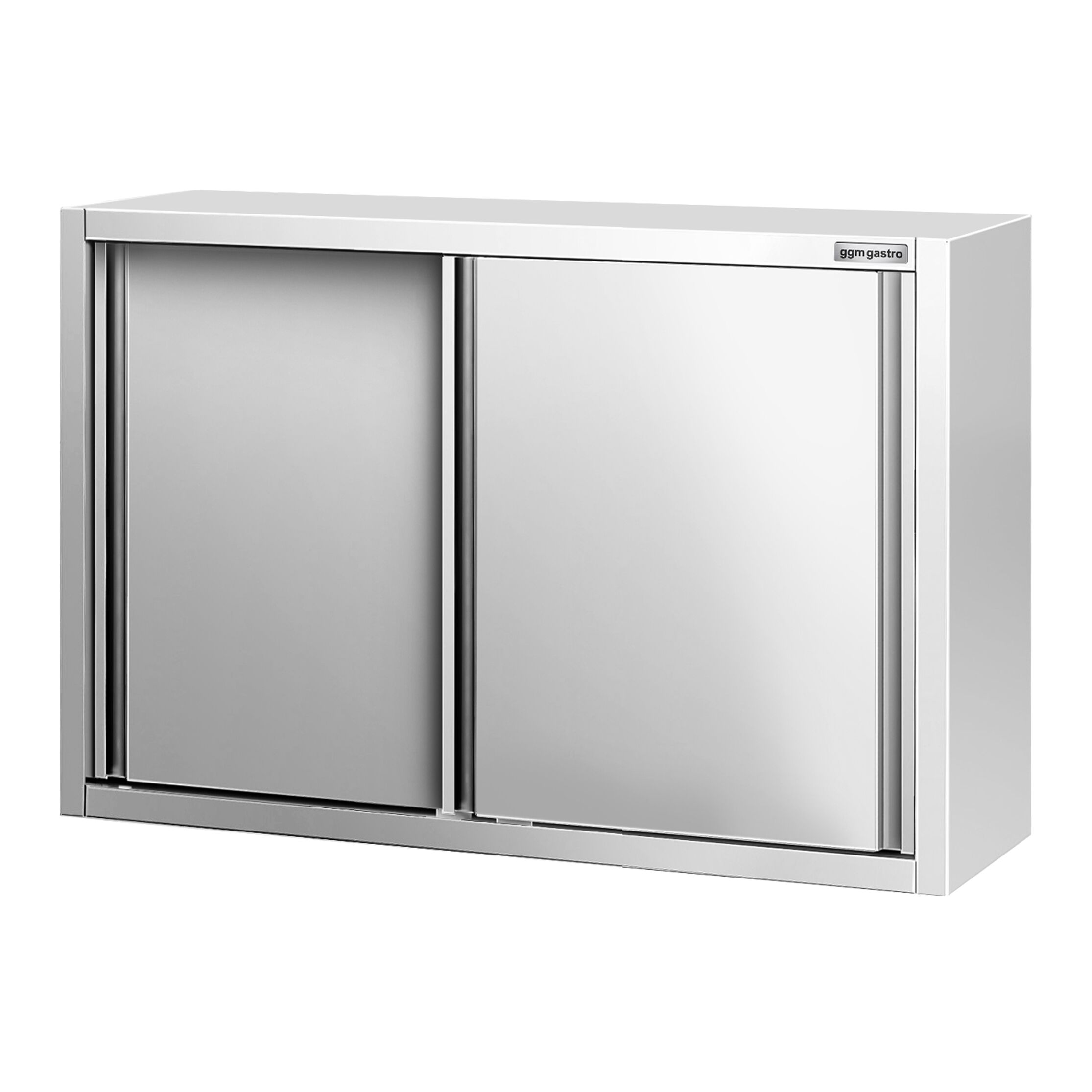 Roostevaba seinakapp 1200 × 400 × 800 mm, lükandustega