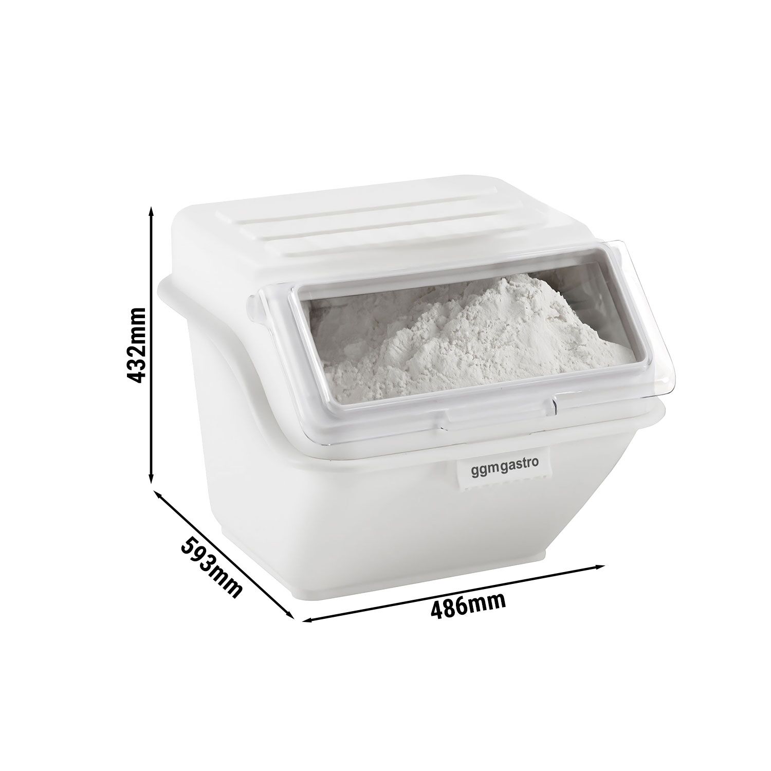 Koostisosade konteiner 40L