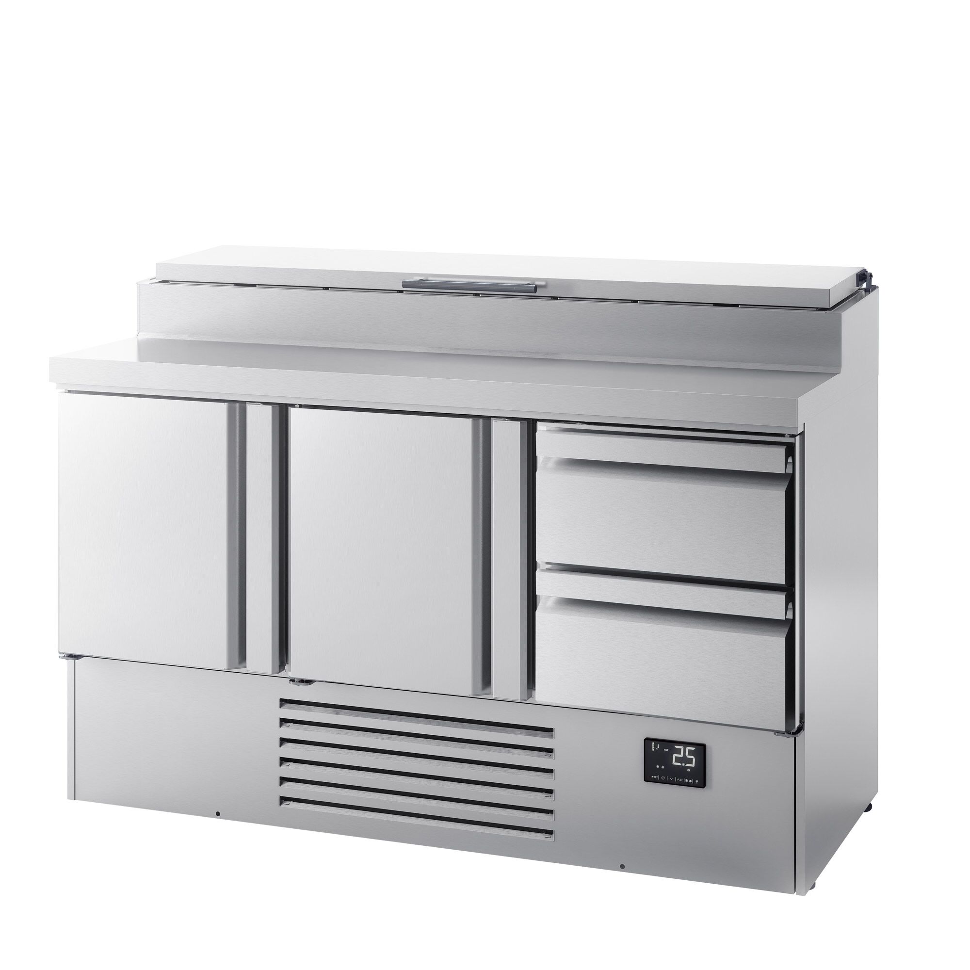 Salatileti ettevalmistuslaud, 1460mm, 2 ust+2 sahtlit