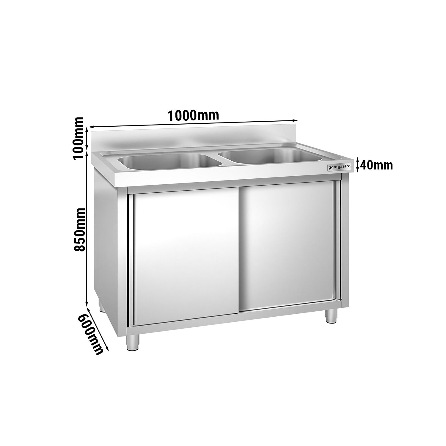Valamukapp PREMIUM 1000x600 mm – 2 valamut keskel