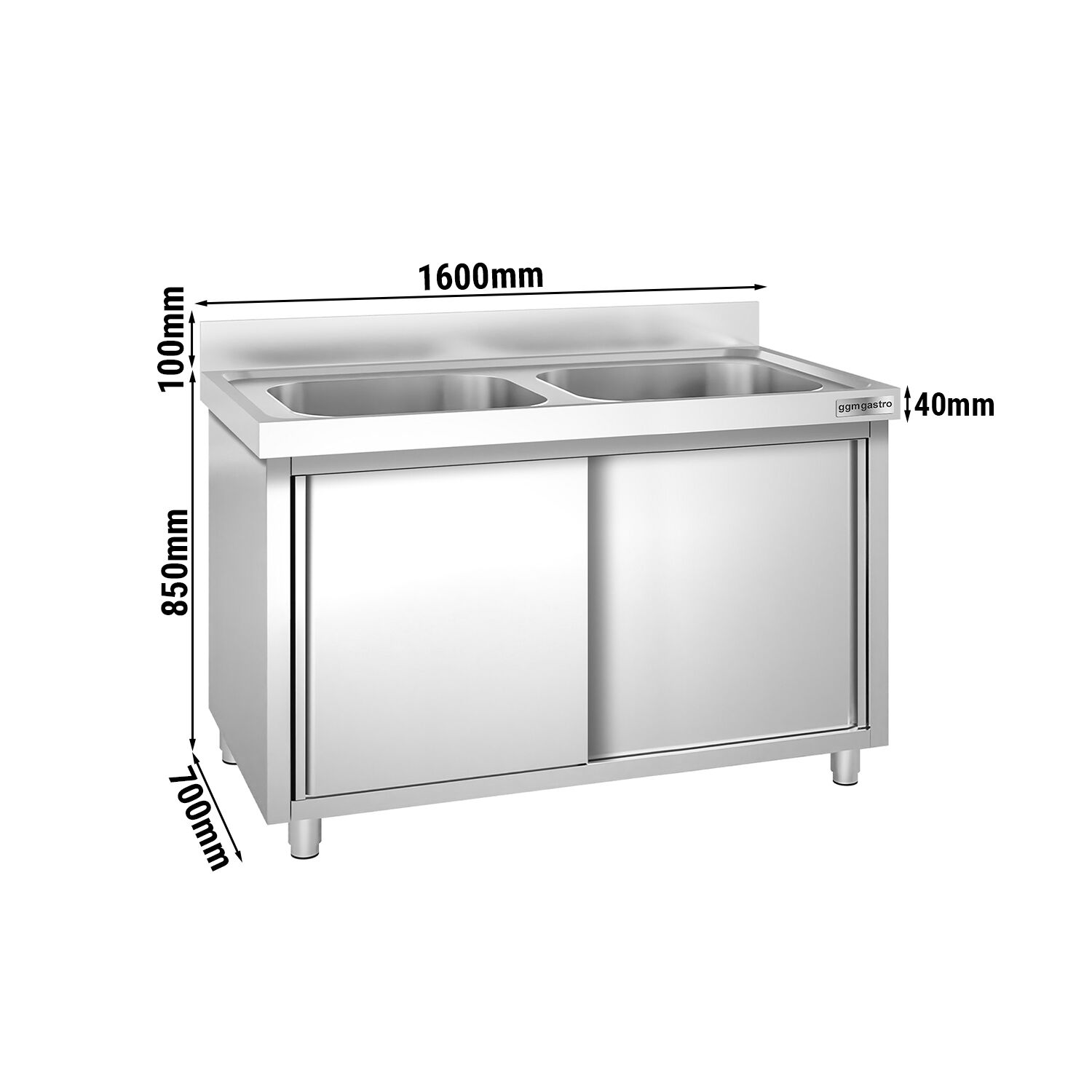 Valamukapp PREMIUM 1600x700 mm – 2 valamut keskel