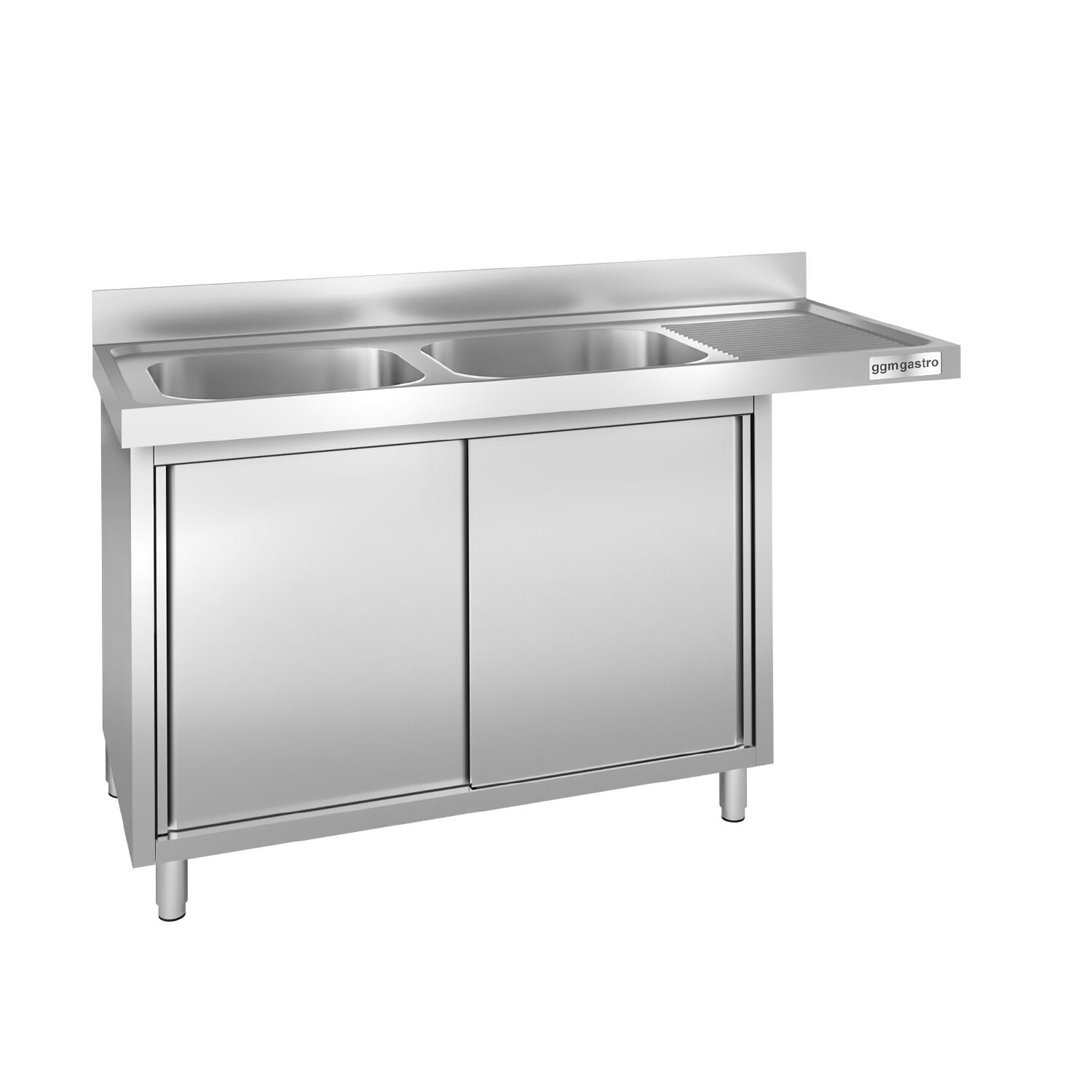 Eelpesulaud ustega 1600x700 mm – 2 valamut vasakul