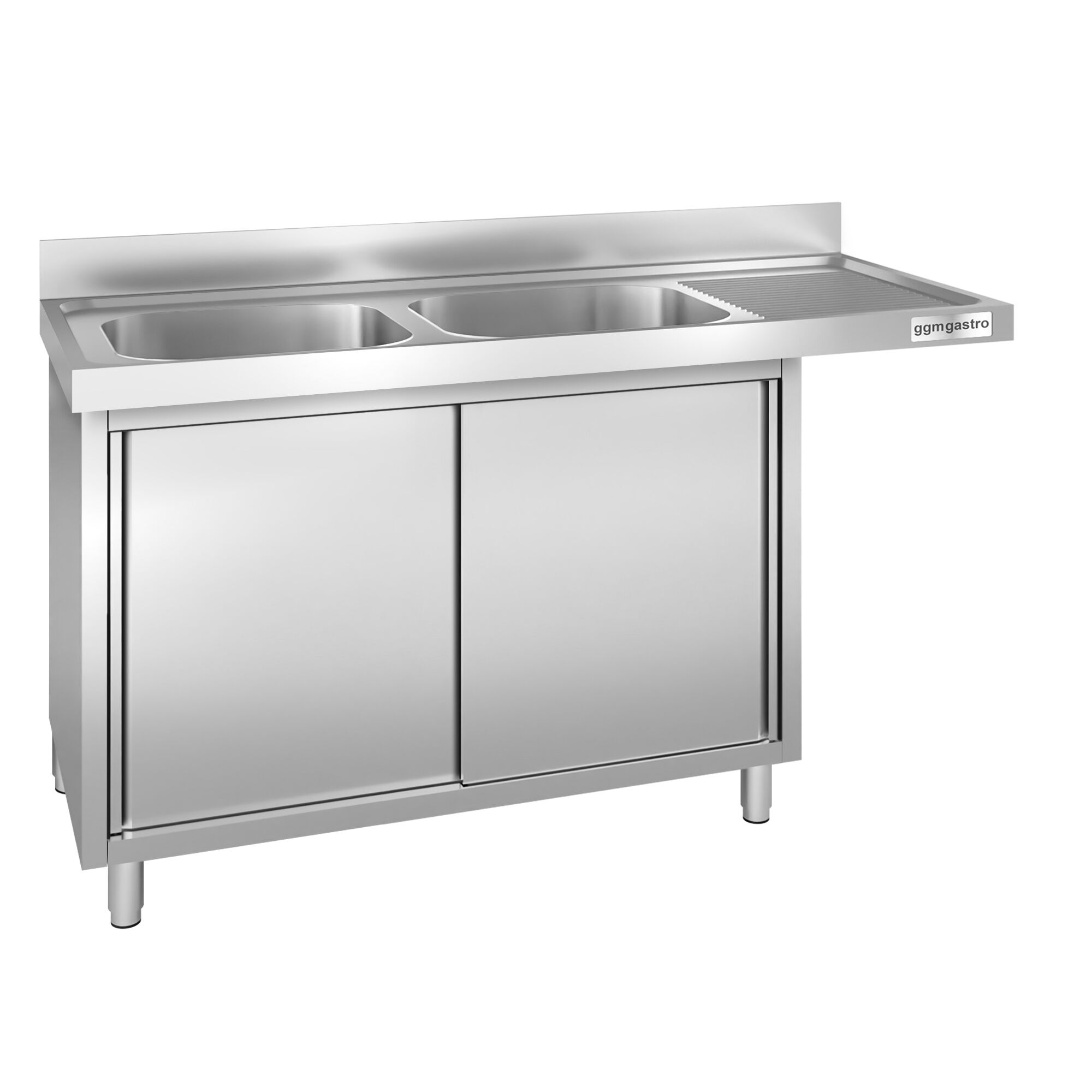 Eelpesulaud ustega 1600x700 mm – 2 valamut vasakul