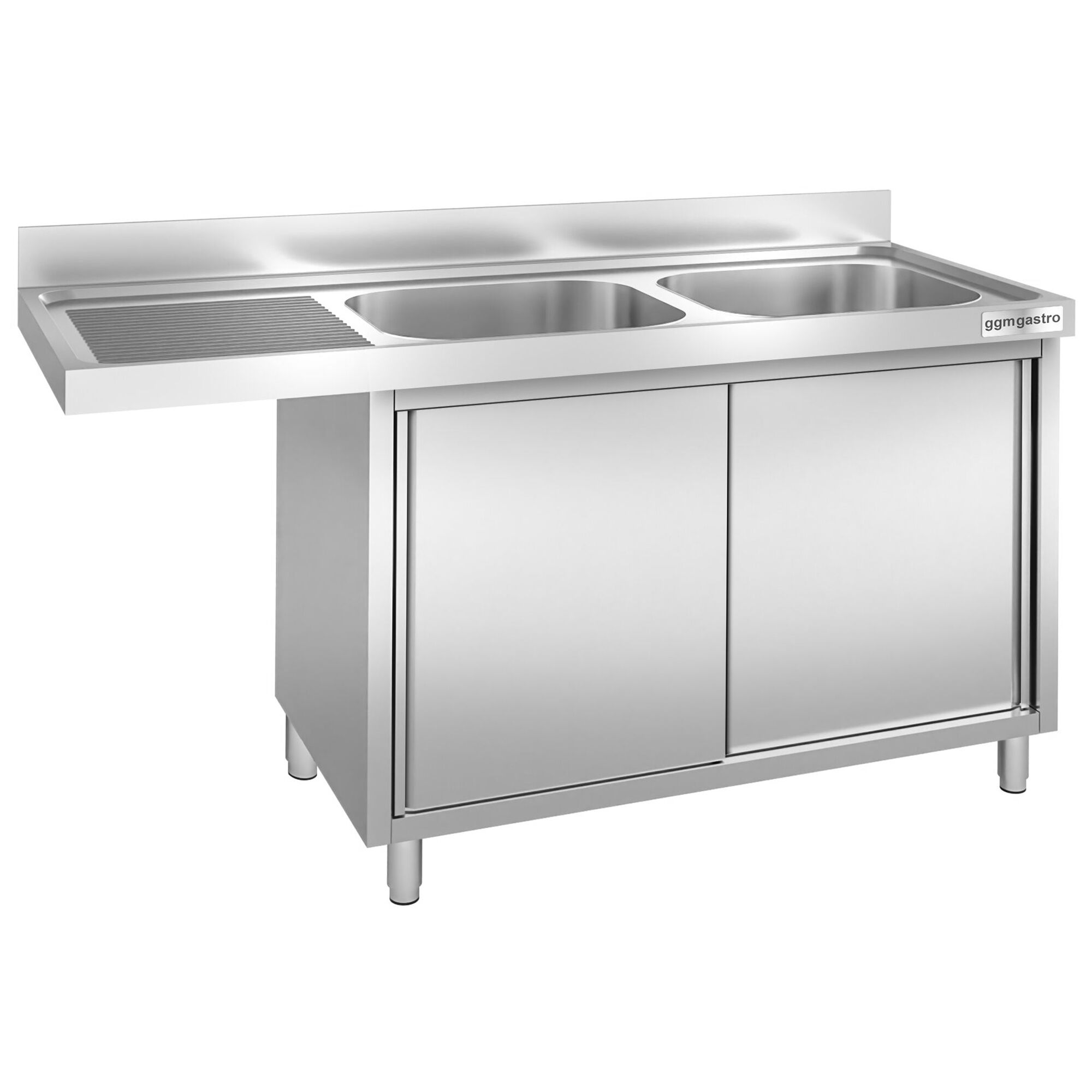 Eelpesulaud ustega 1800x700 mm – 2 valamut paremal